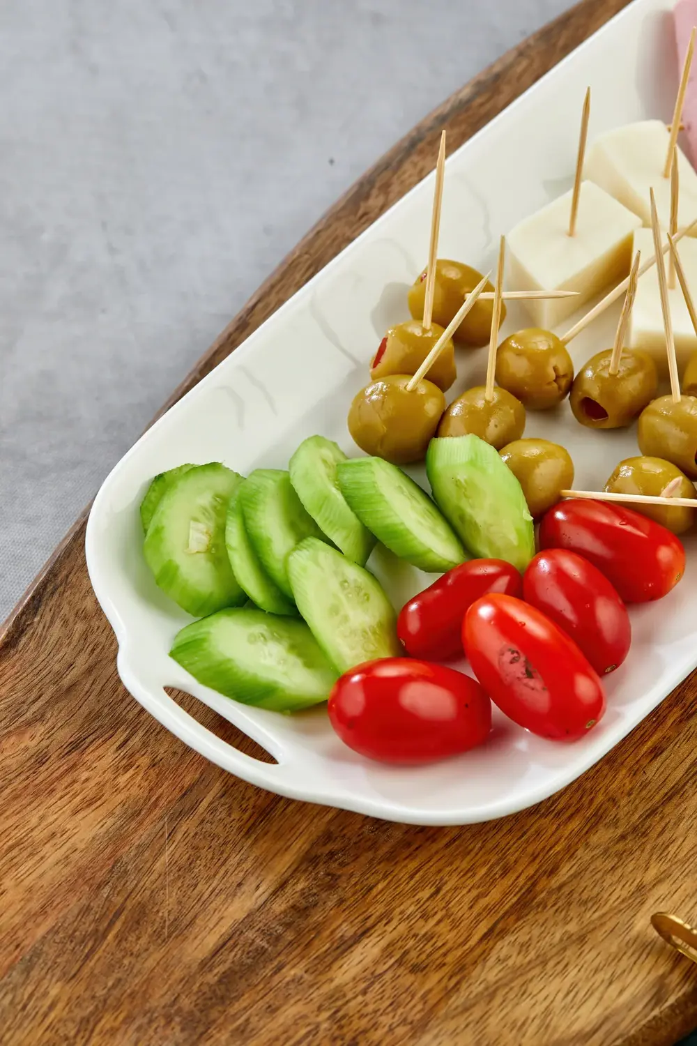 2’li 31 cm Porselen Kahvaltı Sunum Tabak Seti – Tavuk Dünyası Sun