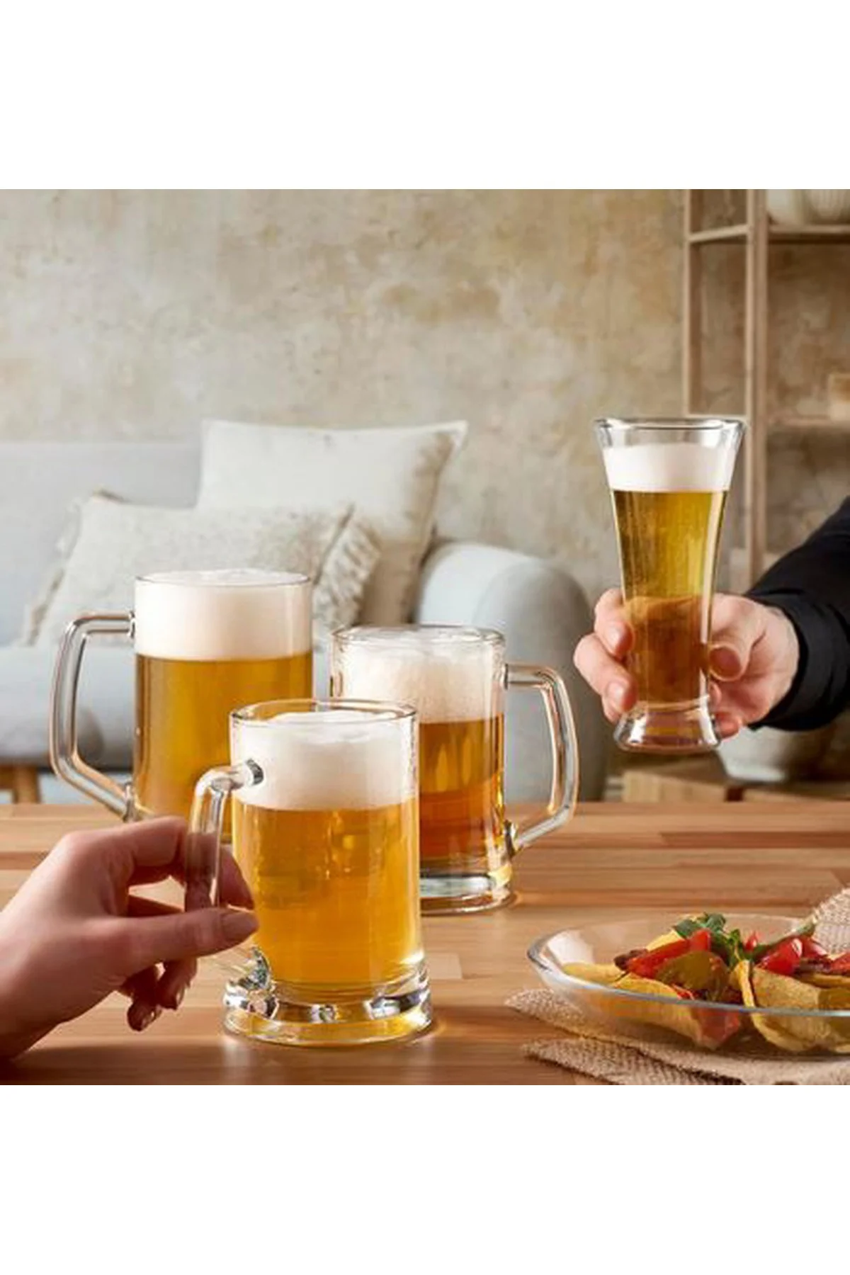 2'li 415 Cc Weizenbeer & Pils Bira Bardağı 2'li 415 Cc Weizenbeer & Pils Bira Bardağı
