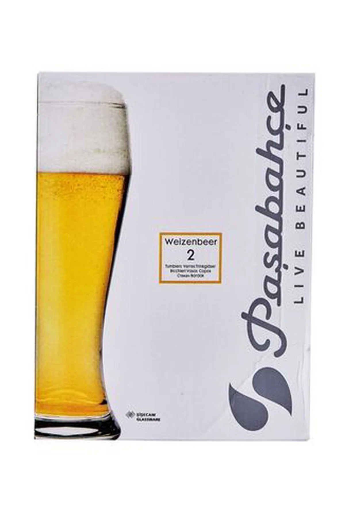 2'li 415 Cc Weizenbeer & Pils Bira Bardağı 2'li 415 Cc Weizenbeer & Pils Bira Bardağı