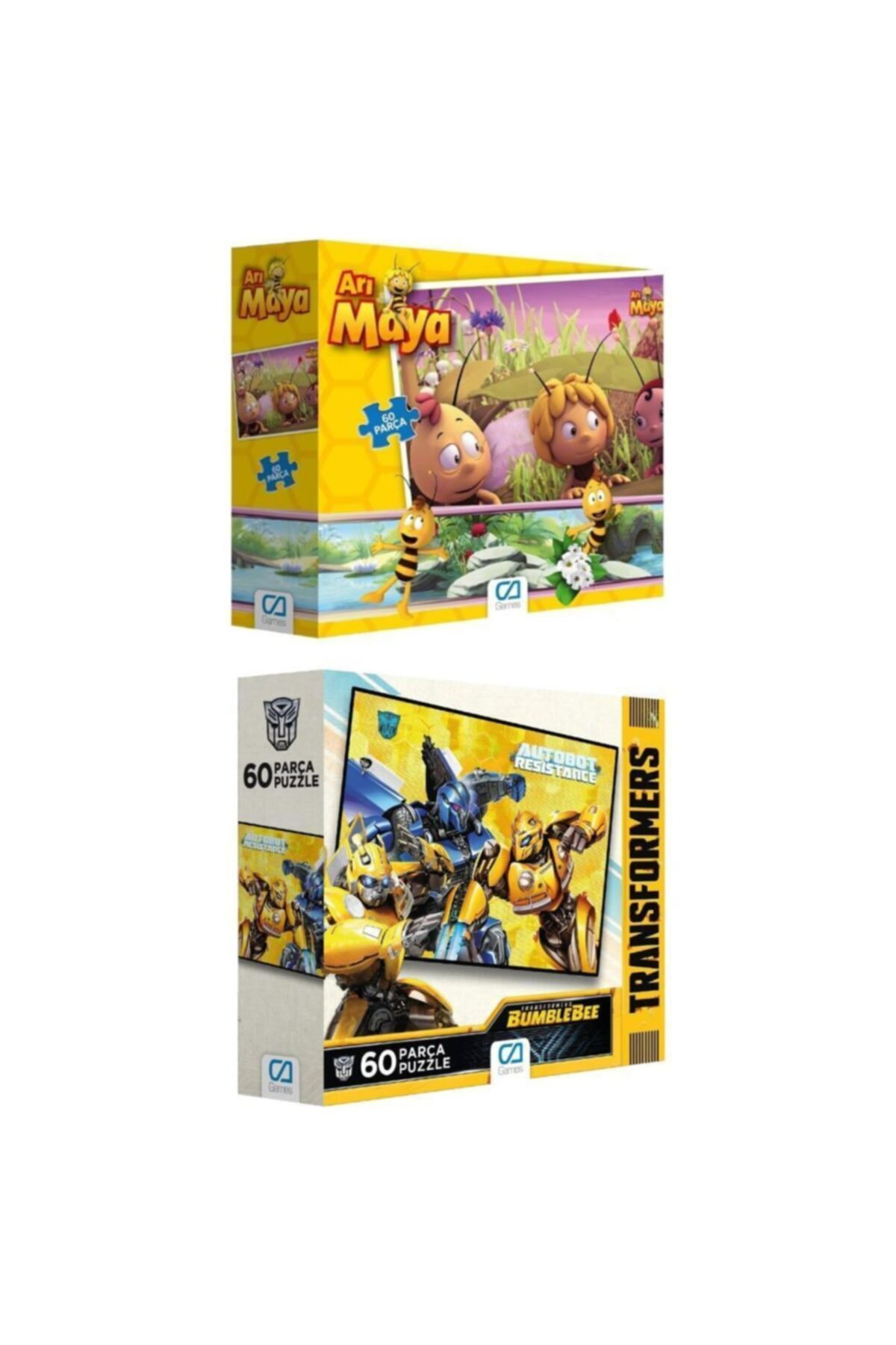 Ca Games 2'Li 60 Parça Puzzle Set (5099-5094)