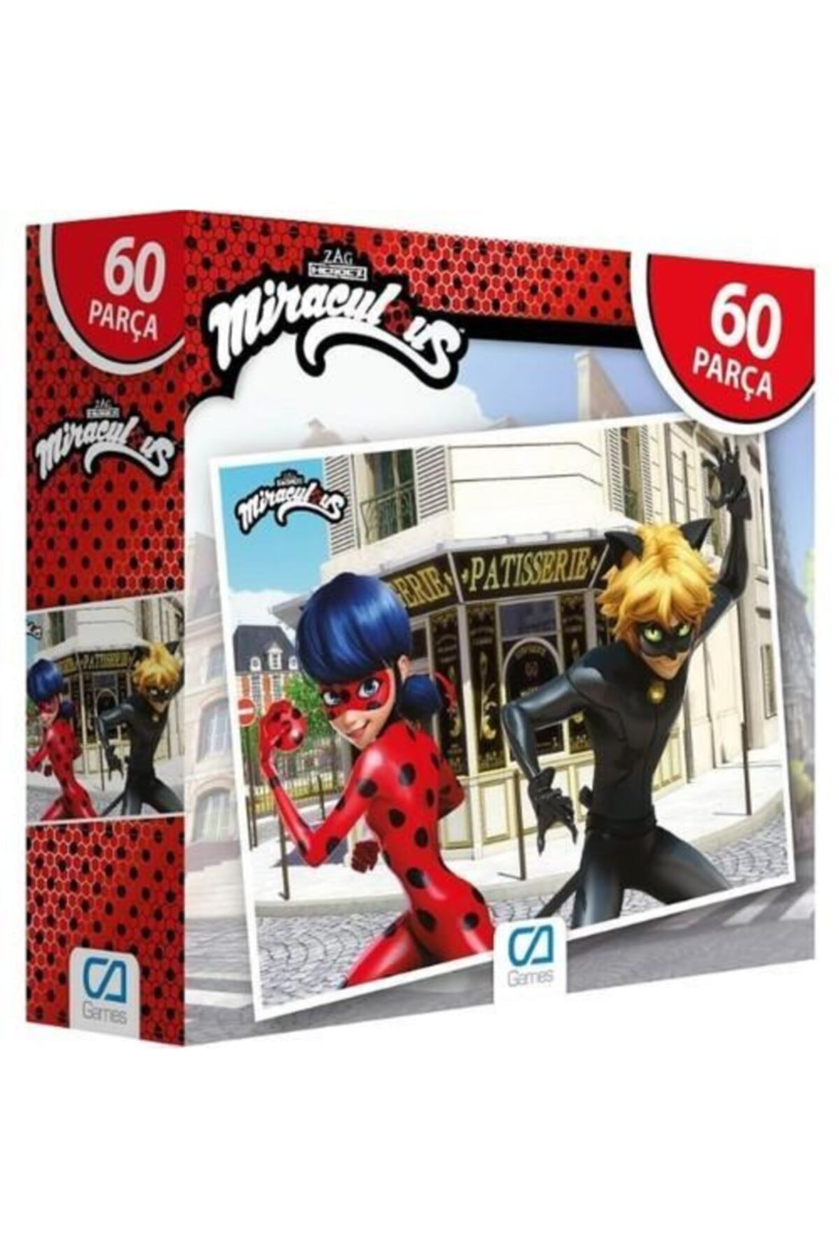 Ca Games 2'Li 60 Parça Puzzle Set (5102-5094)