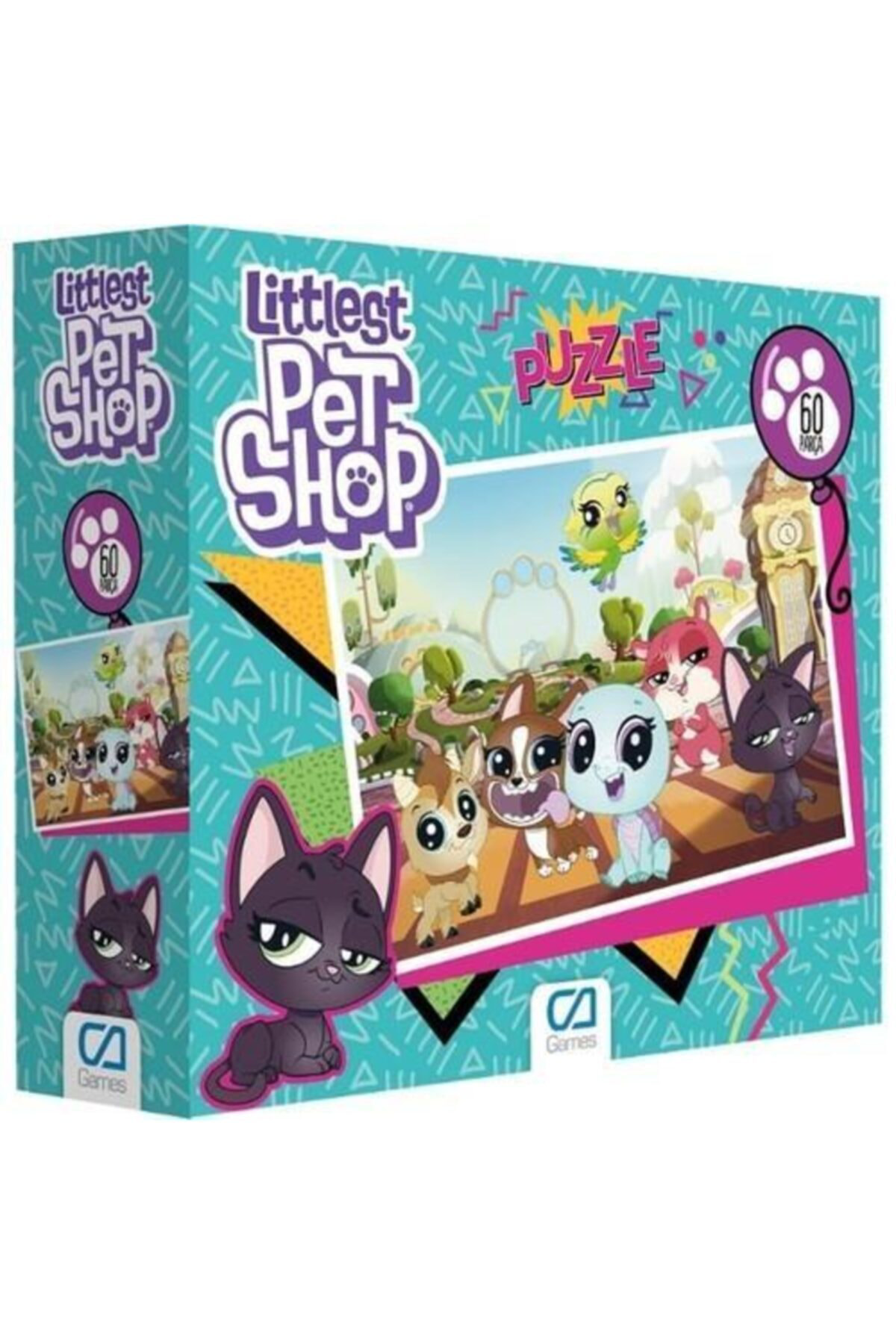 Ca Games 2'Li 60 Parça Puzzle Set (5102-5097)