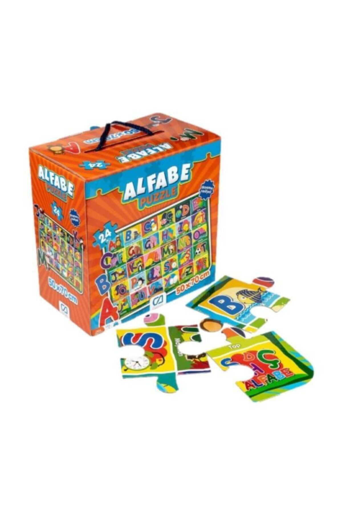 Ca Games 2'Li Alfabe Ve Türkiyemiz Yer Puzzle Seti Ca.3429011