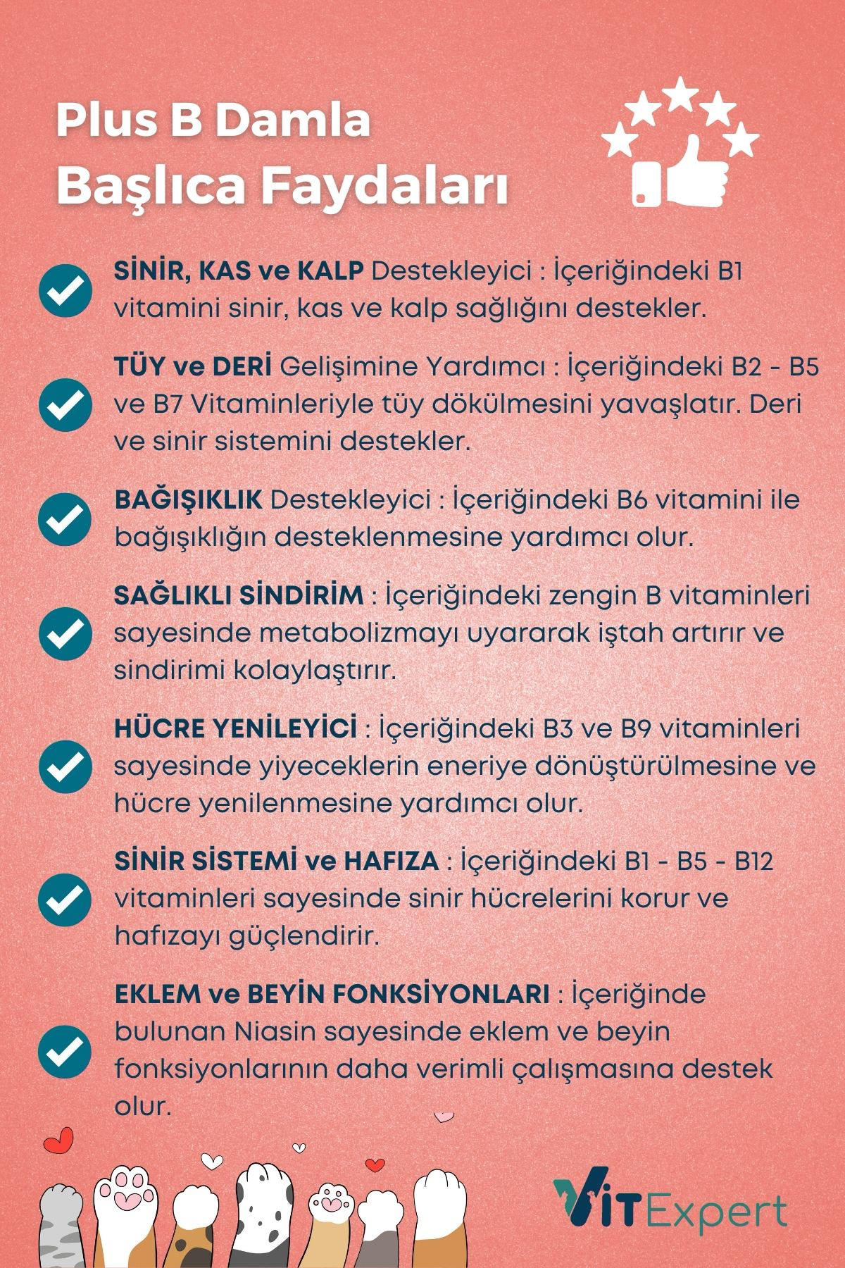 Vitexpert 2'Li Avantaj Paketi - Tüy Dökülme Önleyici Damla 50 Ml Ve Tüy Sağ