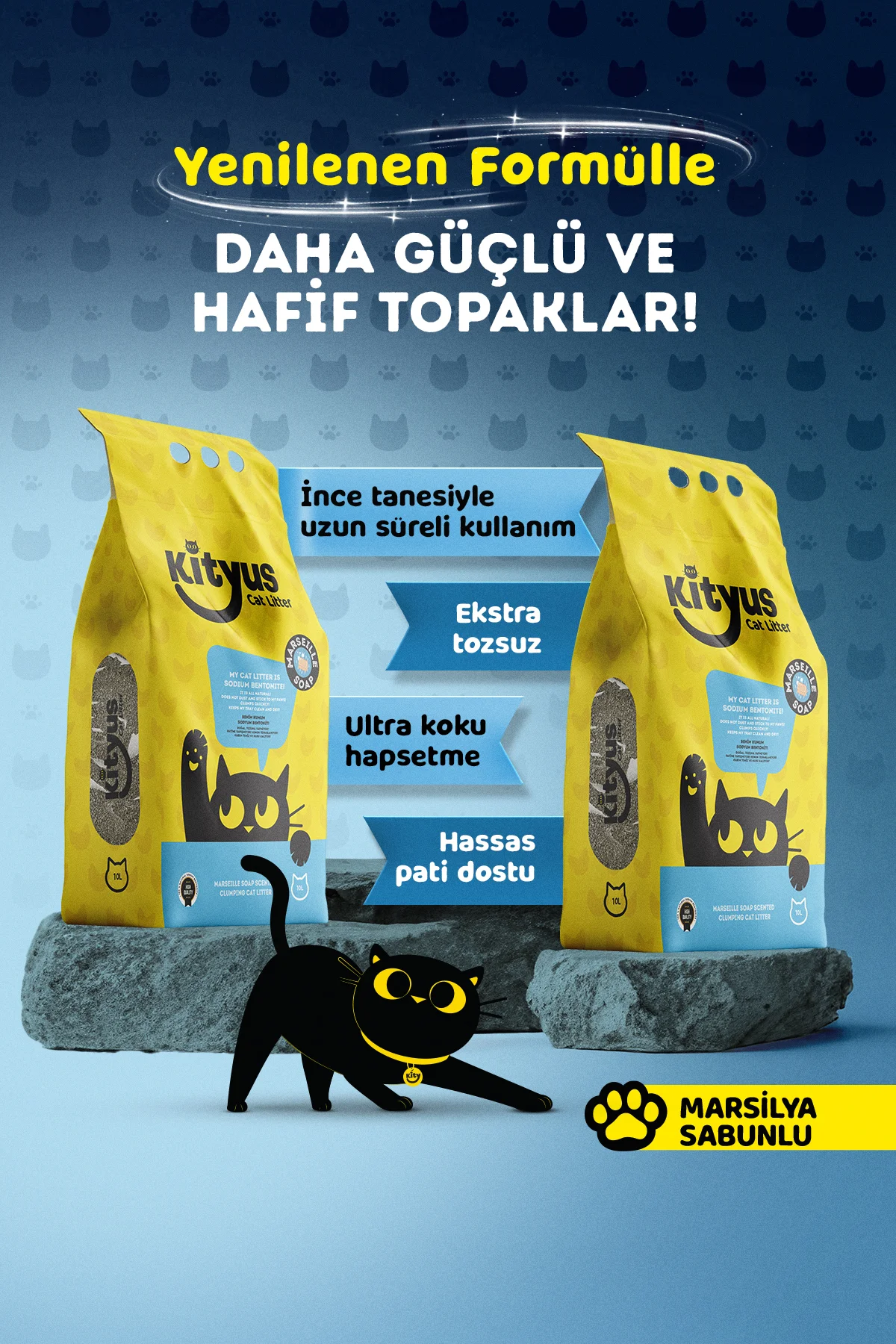 2li Avantaj Paketi Ekstra Hijyenik İnce Taneli Topaklanan Tozsuz Marsilya Sabunlu Kedi Kumu 2x10lt Fiyatı, Yorumları ve Özellikleri