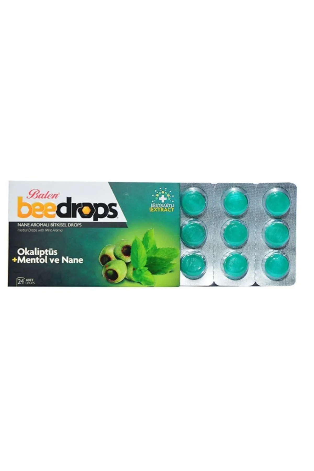 2'li Beedrops Okaliptus Mentollü Nane Aromalı Drops 24 Adet Mentol Boğaz Pastili Fiyatı, Yorumları ve Özellikleri