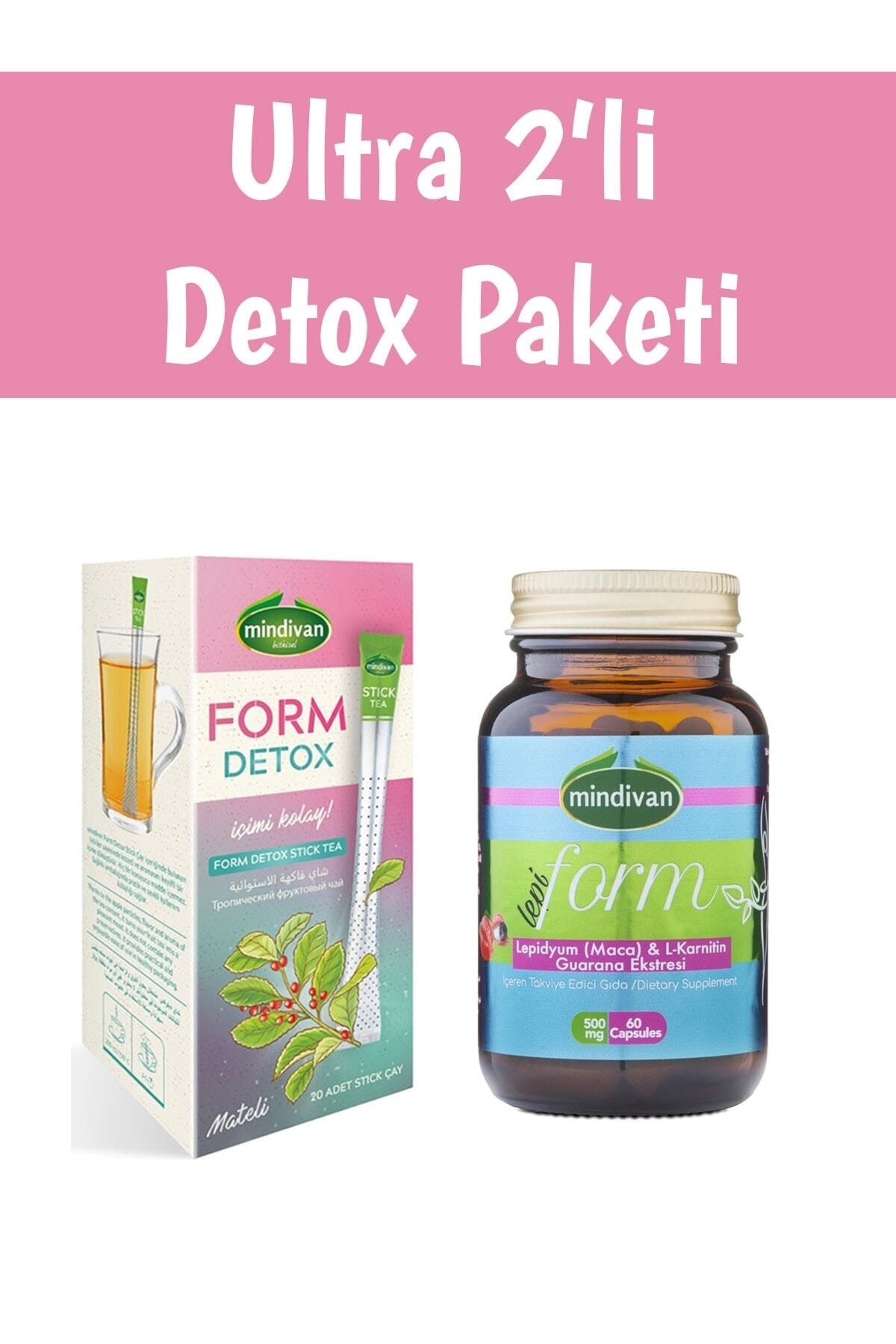 2'li Bitki Çayı Paketi Lepi Form Ve Stick Çay