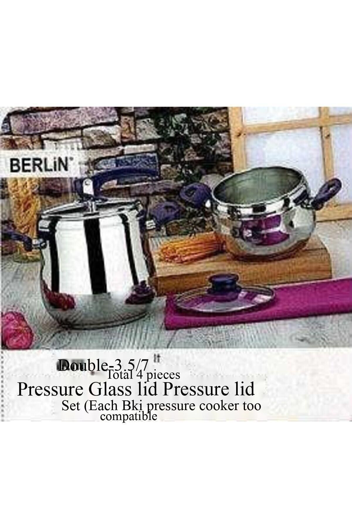 2li Düdüklü Tencere Seti 7 Litre- 3.5 Litre 2 Adet Fma011625