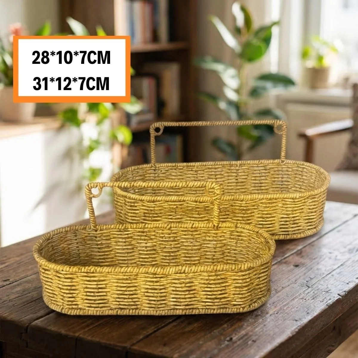 2’li Duvar Askılı Plastik Rattan Organizer – Oval Hasır Görünümlü Mutfak Raf Sepeti, Banyo Ve Ev İçi Düzenleme Ünitesi Bx40 Fiyatı, Yorumları ve Özellikleri