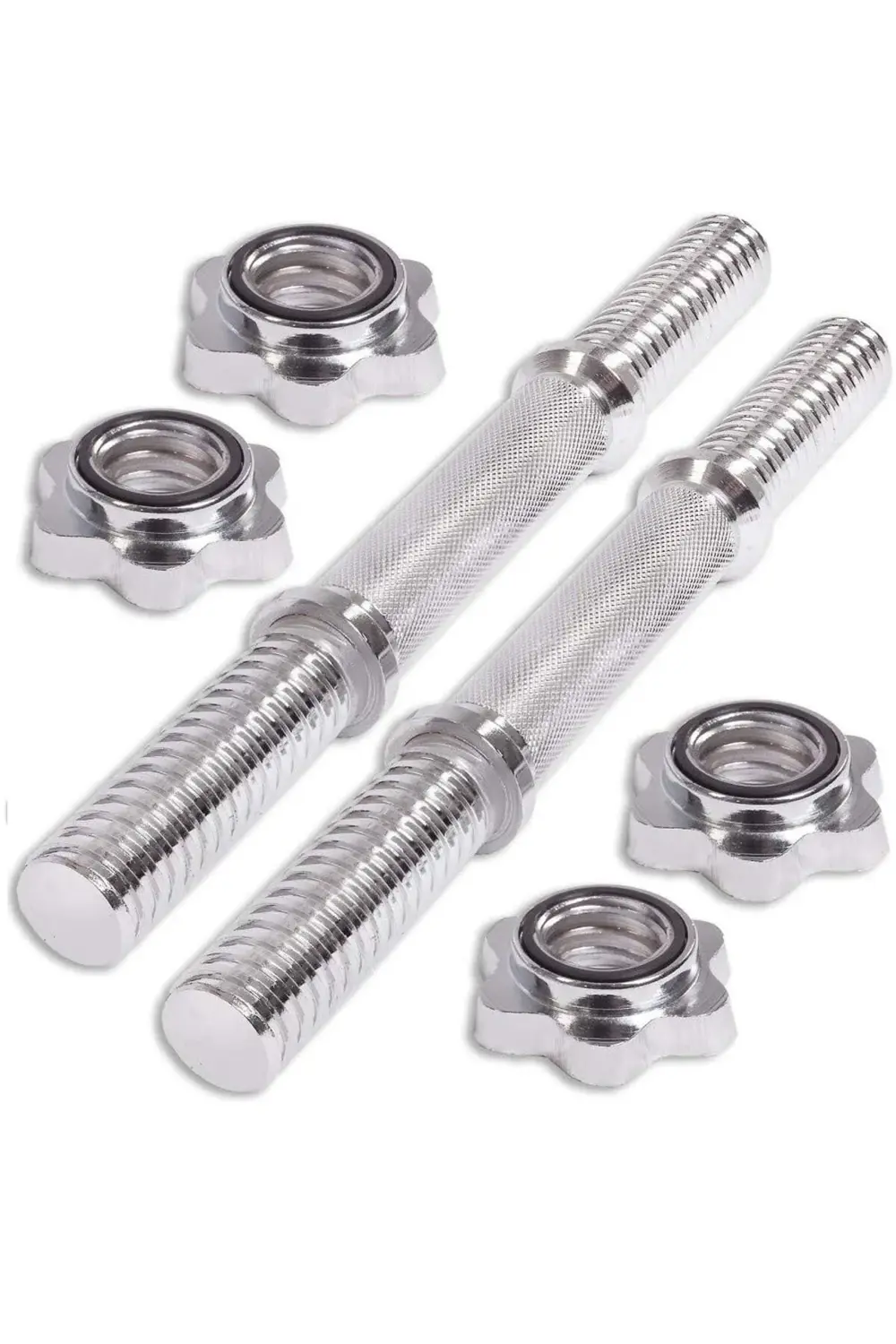 2'Li Full Krom Kısa Bar 36 Cm İçi Dolu Kısa Bar 25,4 Mm Ile 29 Mm