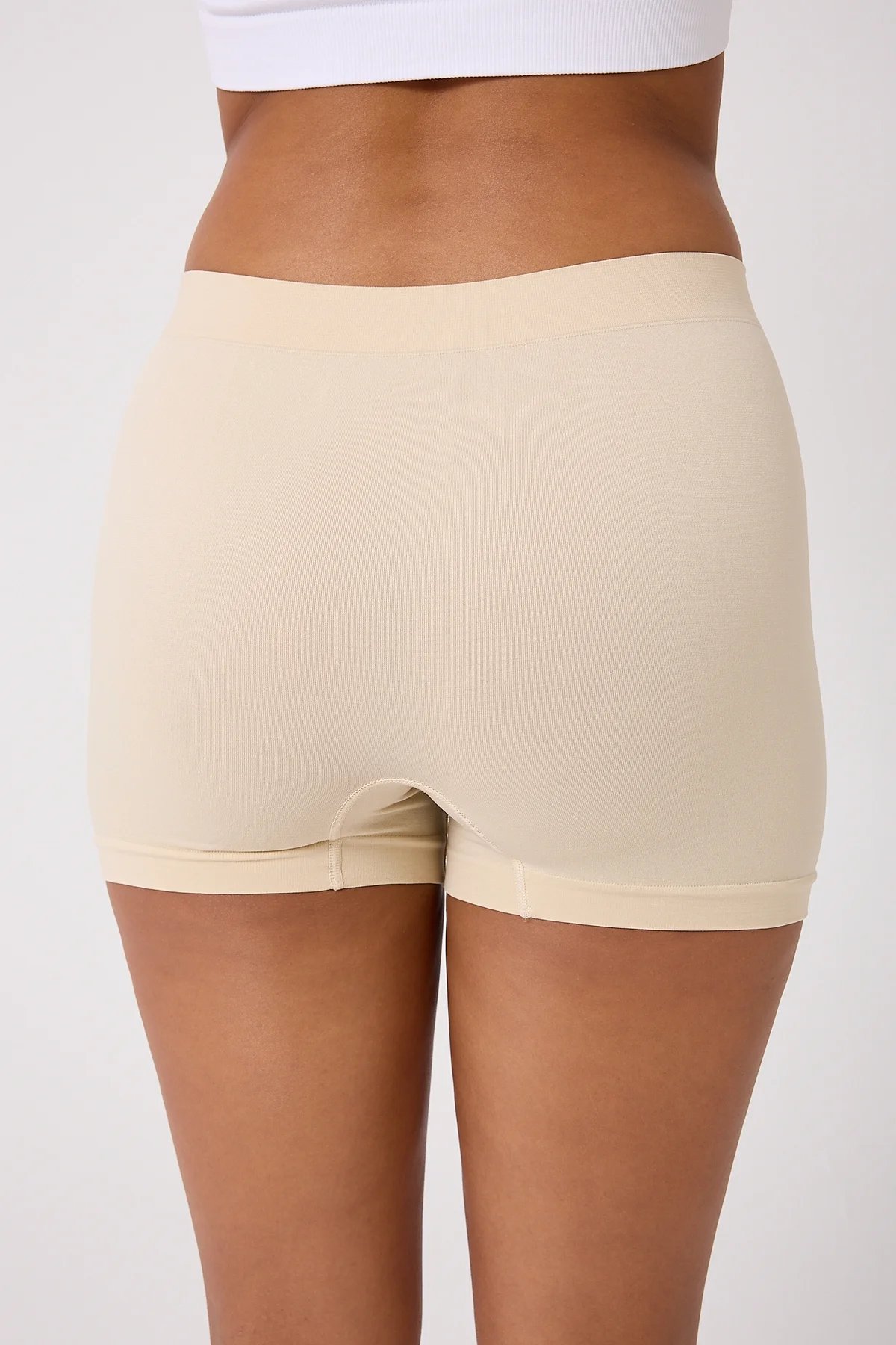 2'li Kadın Dikişsiz Esnek Basic Boxer