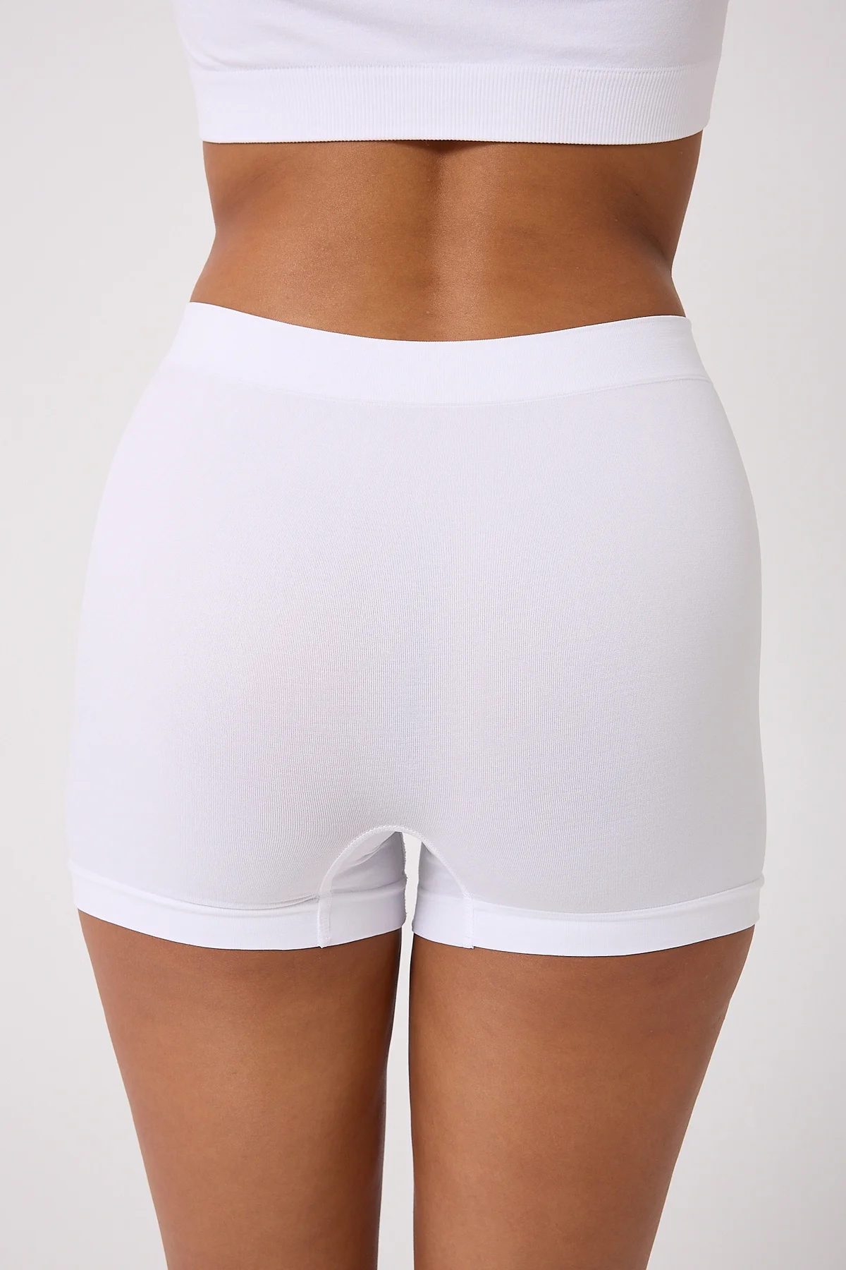 2'li Kadın Dikişsiz Esnek Basic Boxer