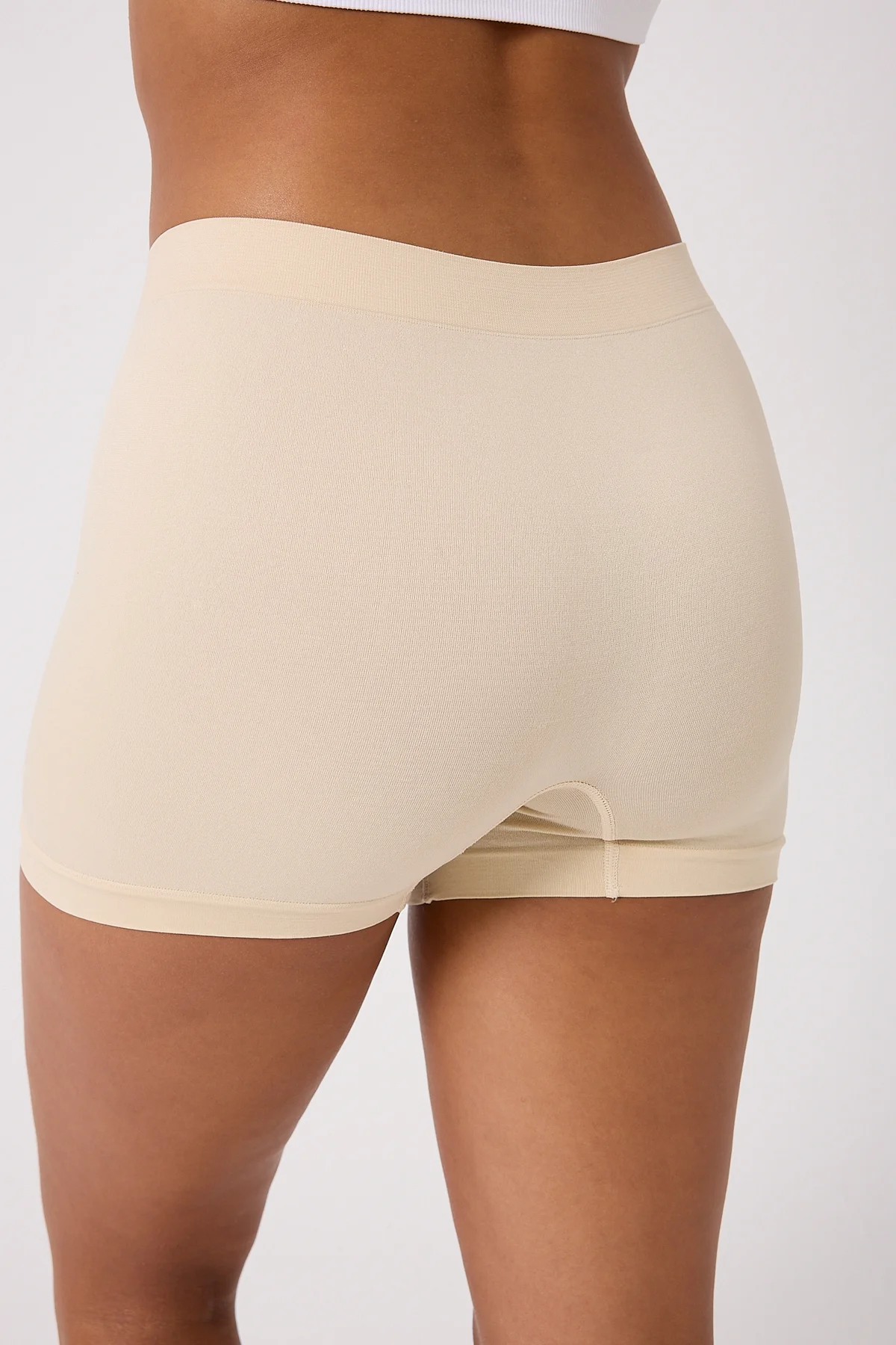 2'li Kadın Dikişsiz Esnek Basic Boxer