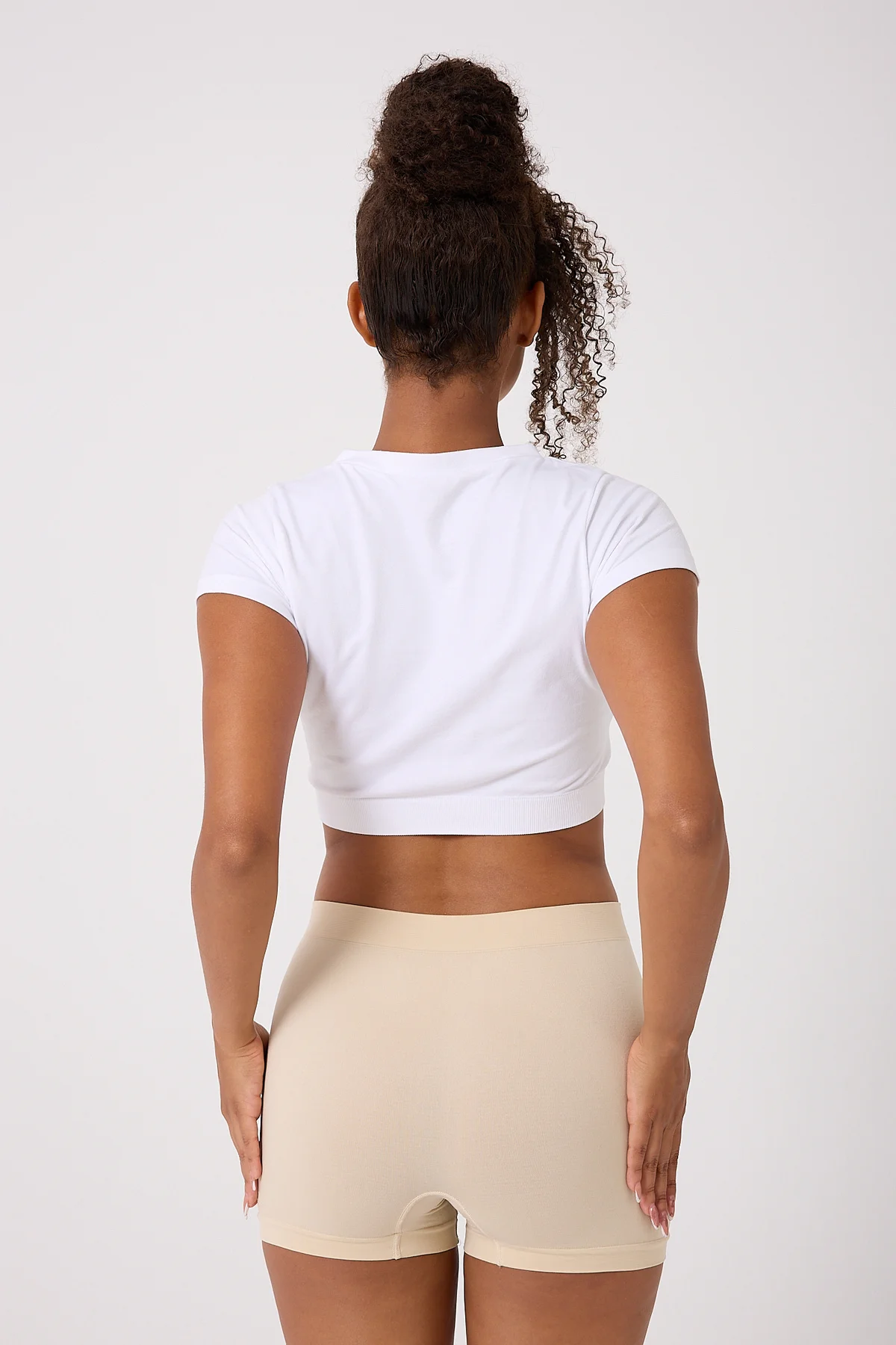 2'li Kadın Dikişsiz Esnek Basic Boxer