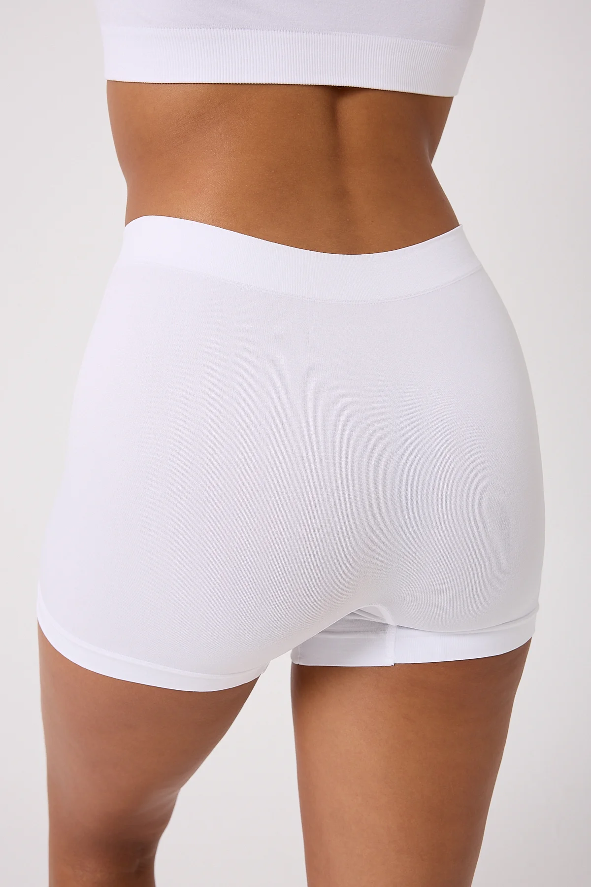 2'li Kadın Dikişsiz Esnek Basic Boxer