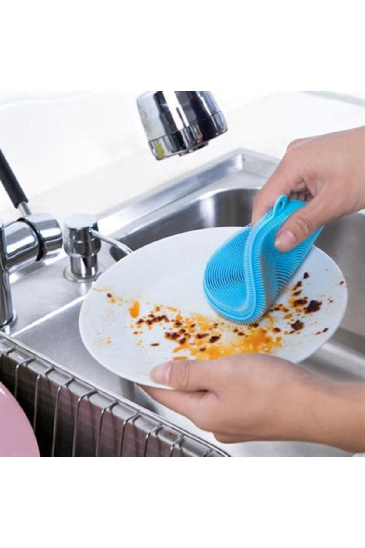 Ok Aksesuar 2'Li Kir Tutmaz Tırtıklı Yüzey Bulaşık Yıkama Pedi Go50601109490 Ok Aksesuar 2'Li Kir Tutmaz Tırtıklı Yüzey Bulaşık Yıkama Pedi Go50601109490