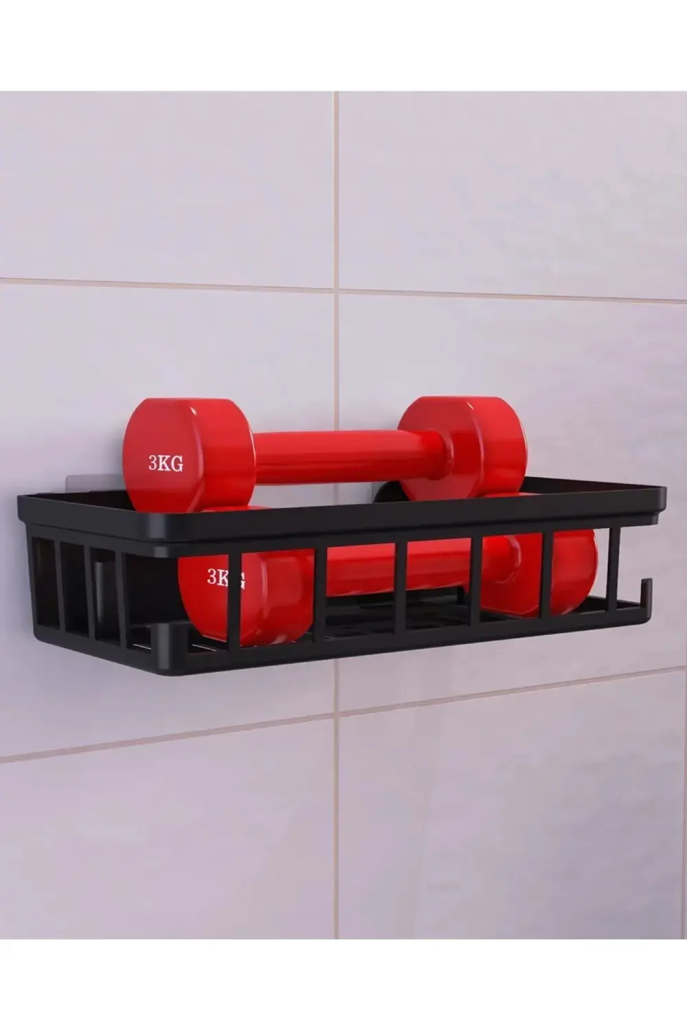 2'li Oslo Banyo Düzenleyici Şampuanlık Sabunluk 2 Li Set Kendinde