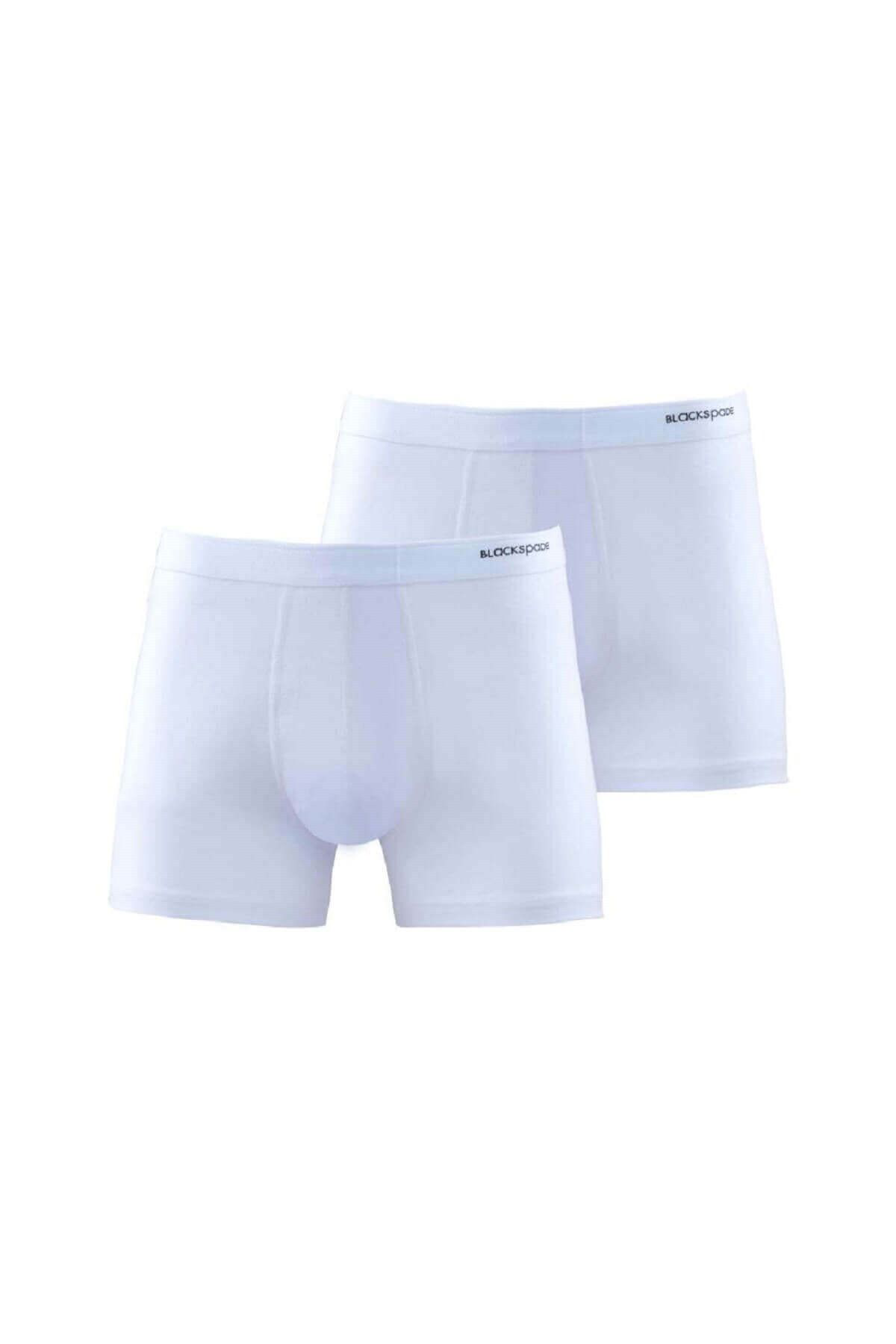 Blackspade 2'Li Paket %100 Pamuk Erkek Rahat Kesim Boxer