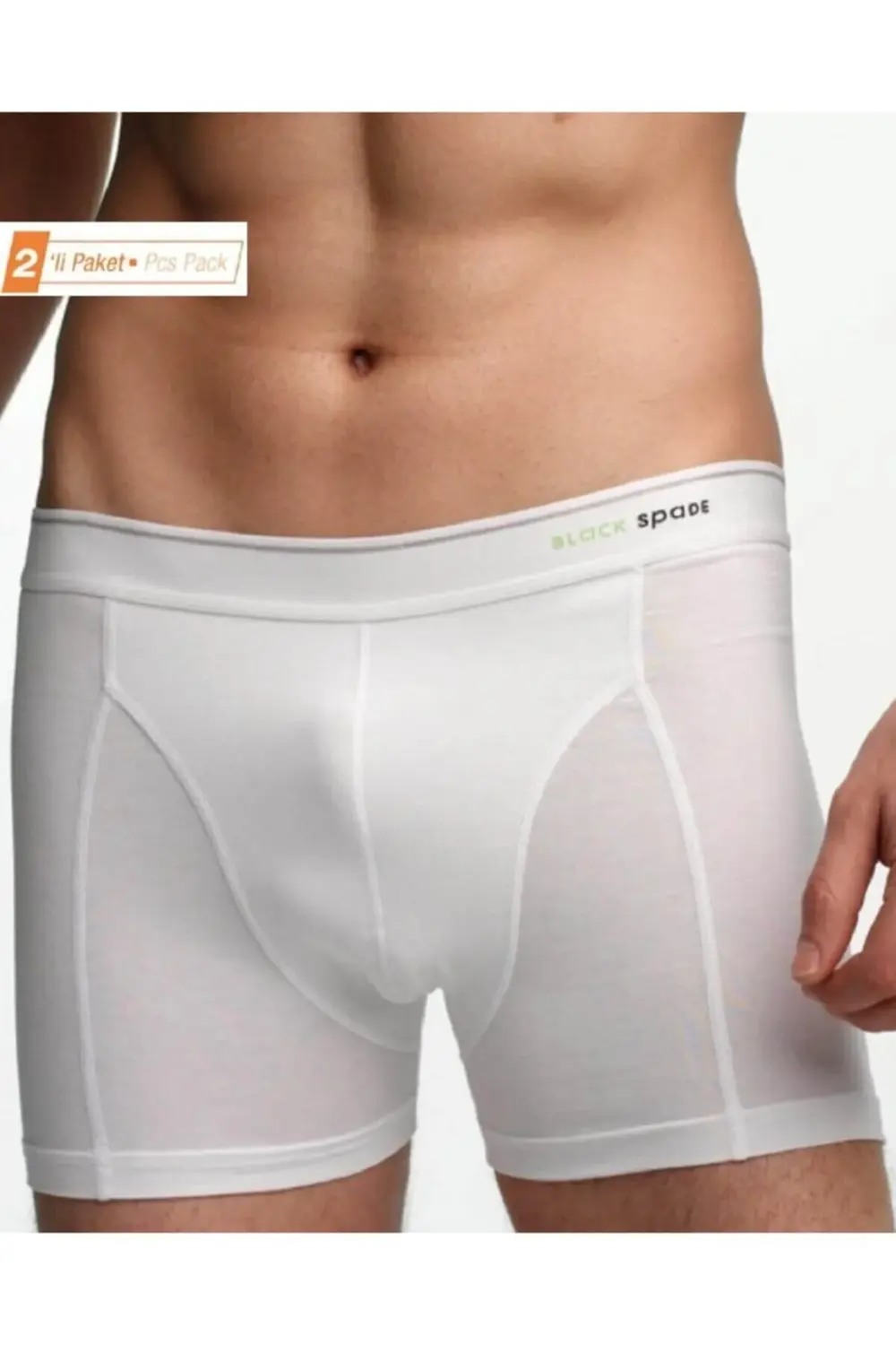 2'li Paket %92 Pamuk Erkek Boxer