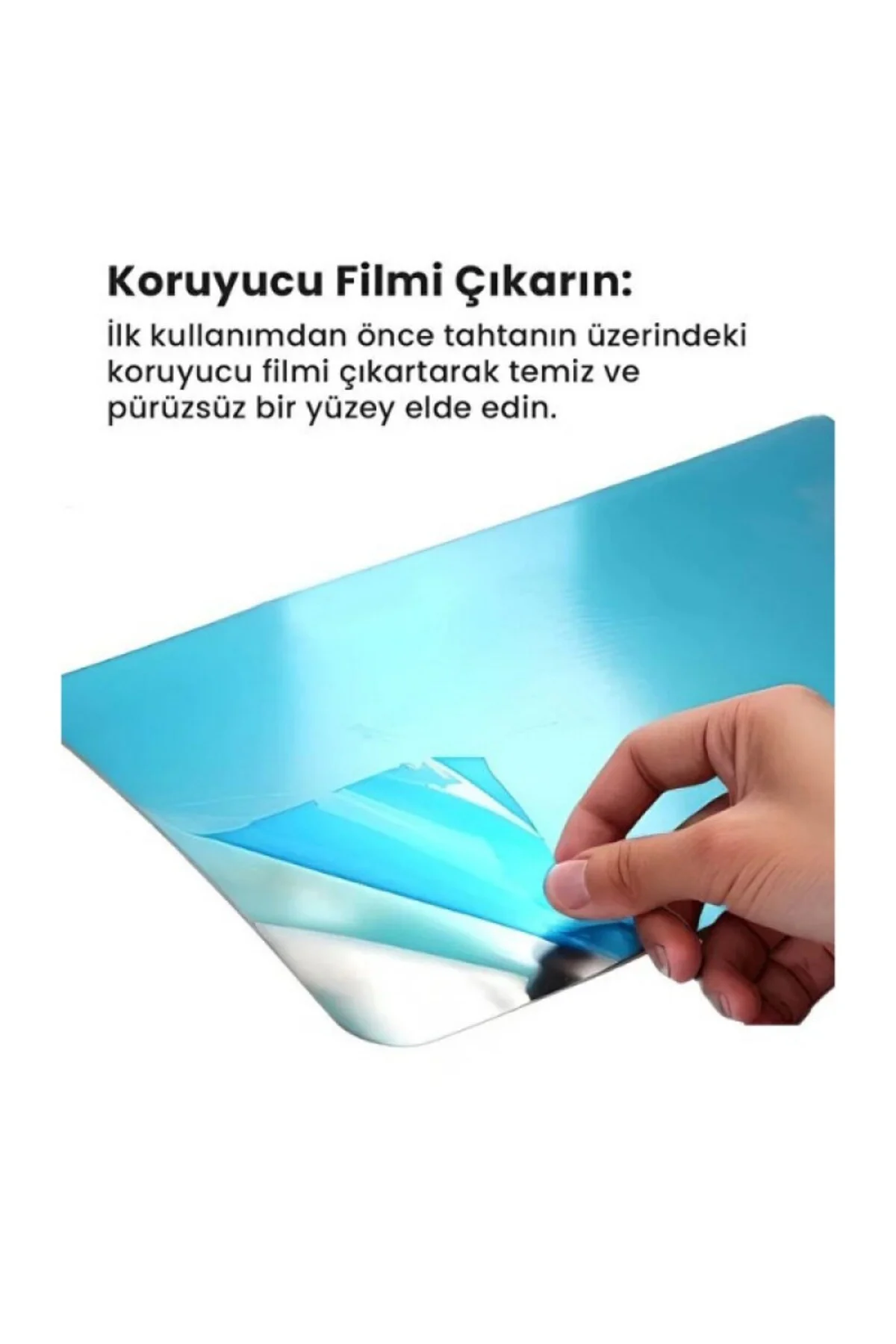 2'li Paslanmaz Çelik Kesim Panosu Seti - 304 Kalite Mutfak Doğram