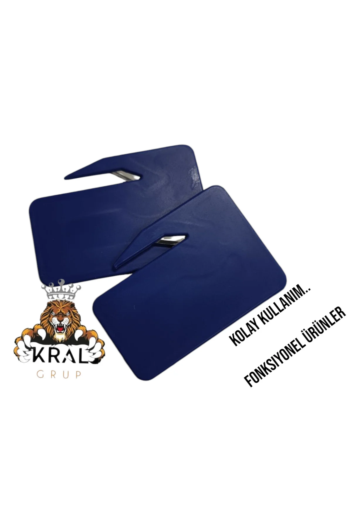 2'li Saç Örgü Lastiği Kesici Mav Renkli - Zarar Vermeyen Lastikli