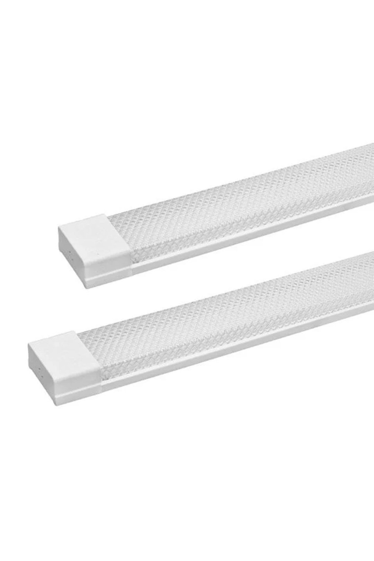 2’li Set 120 cm 6500K Kristal Beyaz LED Bant Armatür – Enerji Tas