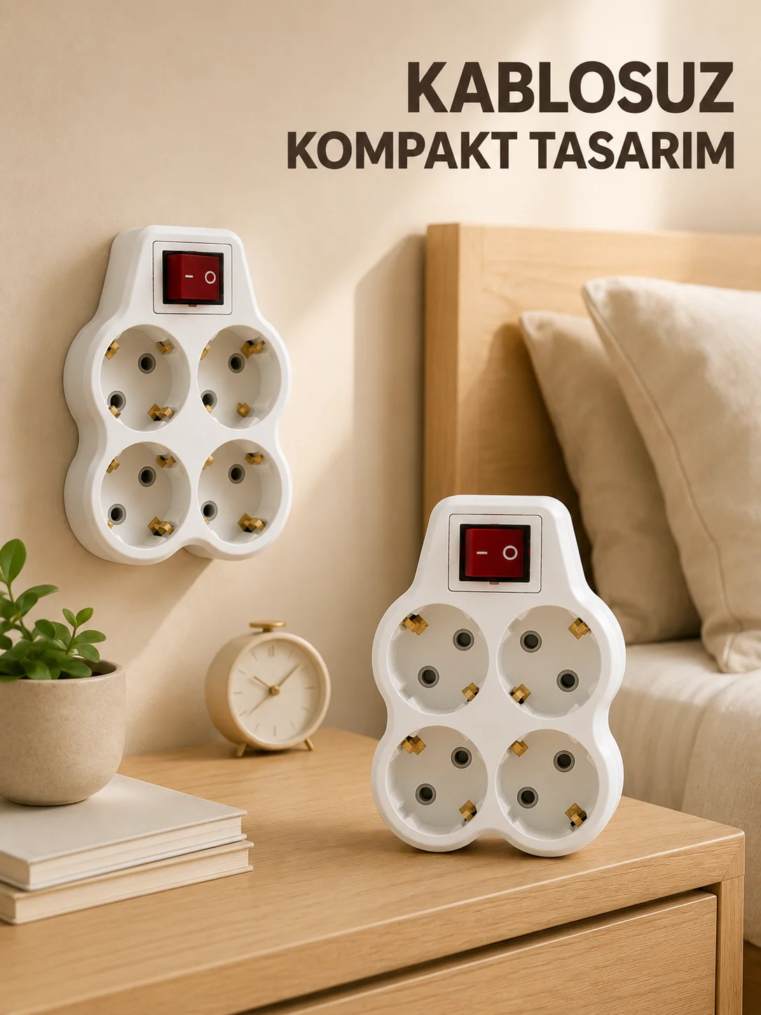 2’li Set 4’lü Priz Çoklayıcı Açma Kapama Anahtarlı Direkt Prize Takılan Adaptör Fiyatı, Yorumları ve Özellikleri