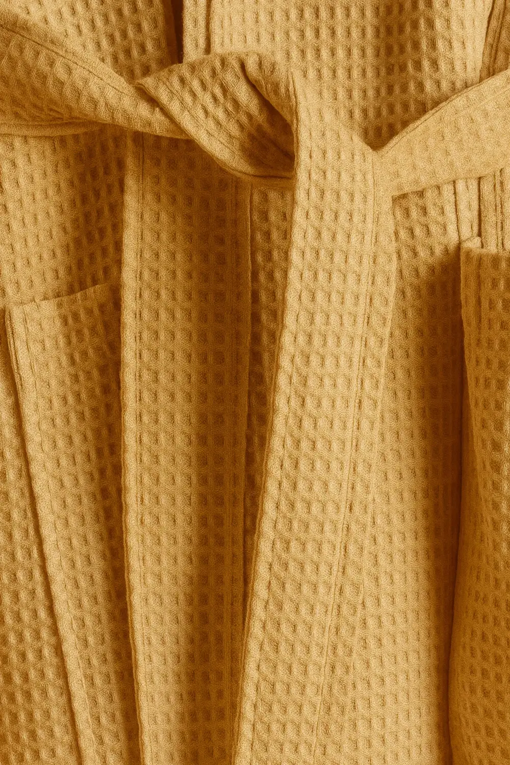 2'li Set Azur Premium Gofret Desen Bej Lüks Bornoz, 2 Adet Çeyizl