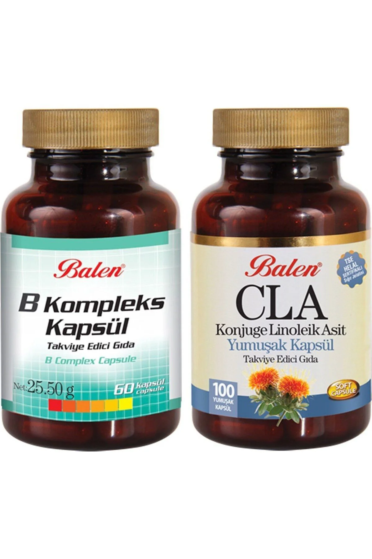 2'li Set B Vitamin Kompleks + CLA