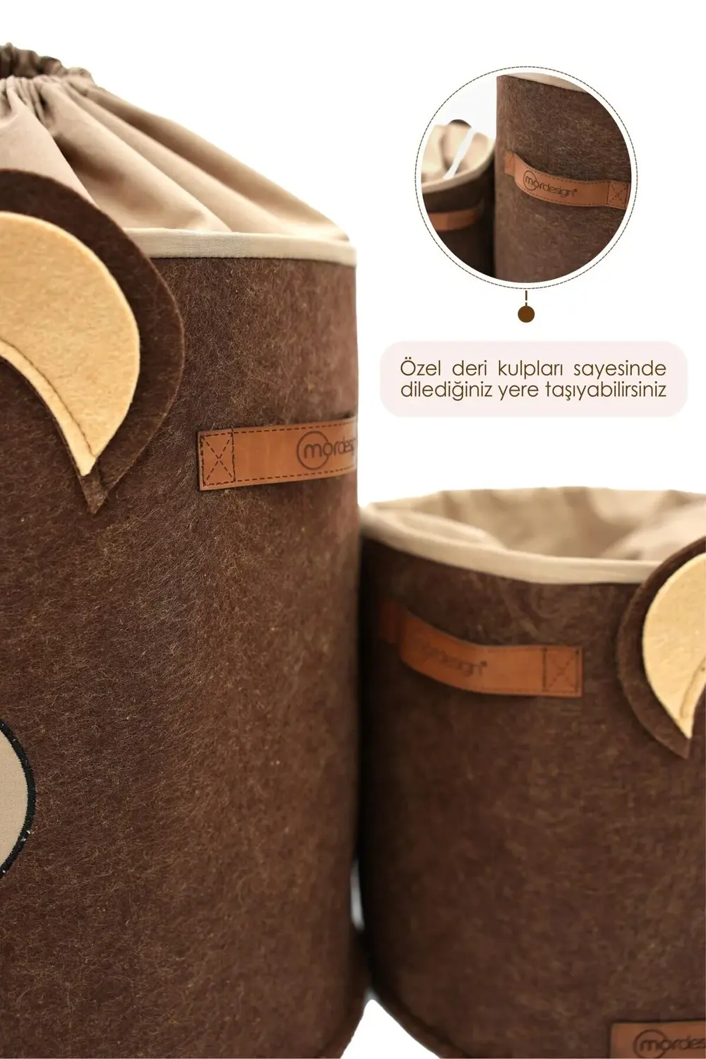 2'li Set, Çocuk Saklama Kutusu,Dolap İçi Çamaşır/Oyuncak Düzenley