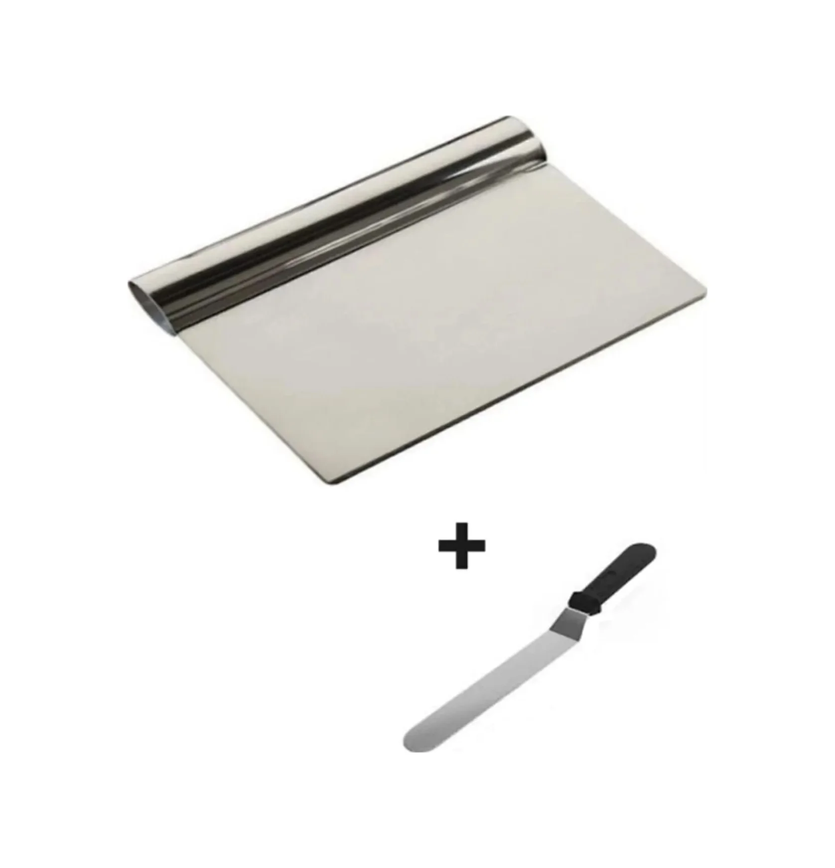 2li Set Hamur Şekillendirici Eğik Pasta Spatulası +metal Hamur Ke 2li Set Hamur Şekillendirici Eğik Pasta Spatulası +metal Hamur Ke