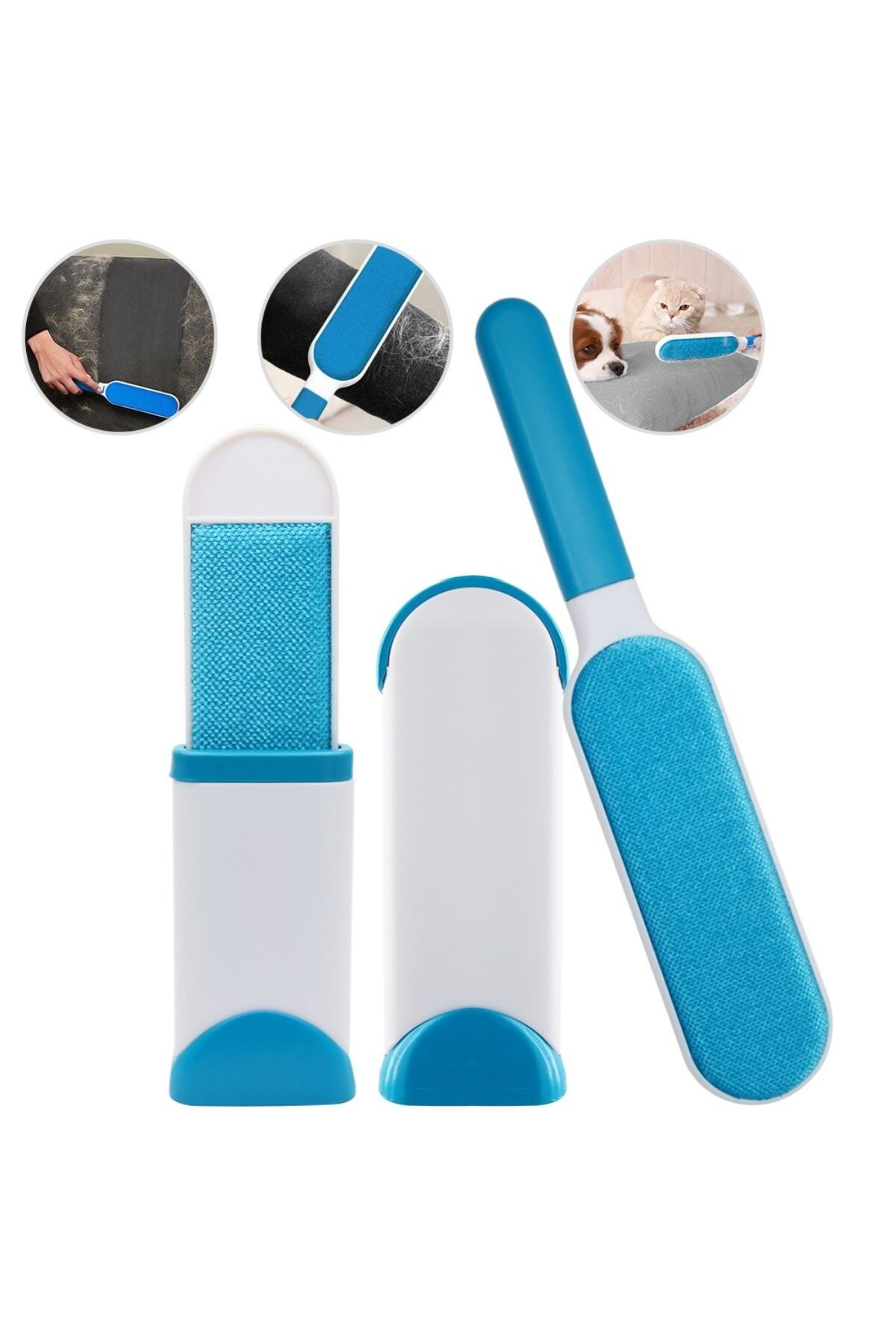 Ok Aksesuar 2'Li Set Kıl Tüy Toplayıcı Kendinden Temizlemeli Tarak Go50602051