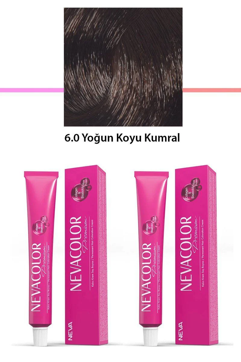 2'li Set Premium 6.0 Yoğun Koyu Kumral Kalıcı Krem Saç Boyası - 2 x 50 g Fiyatı, Yorumları ve Özellikleri