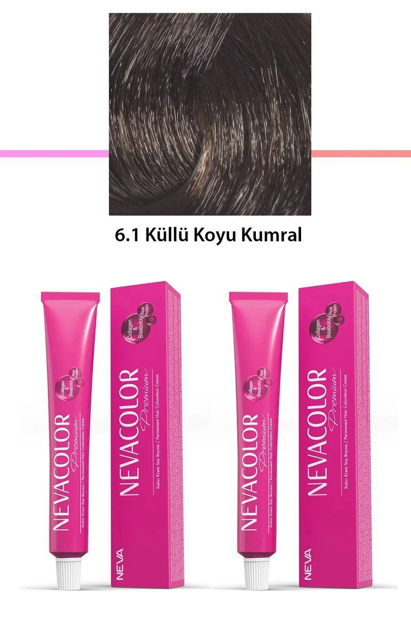 2'li Set Premium 6.1 Küllü Koyu Kumral - Kalıcı Krem Saç Boyası Fiyatı, Yorumları ve Özellikleri