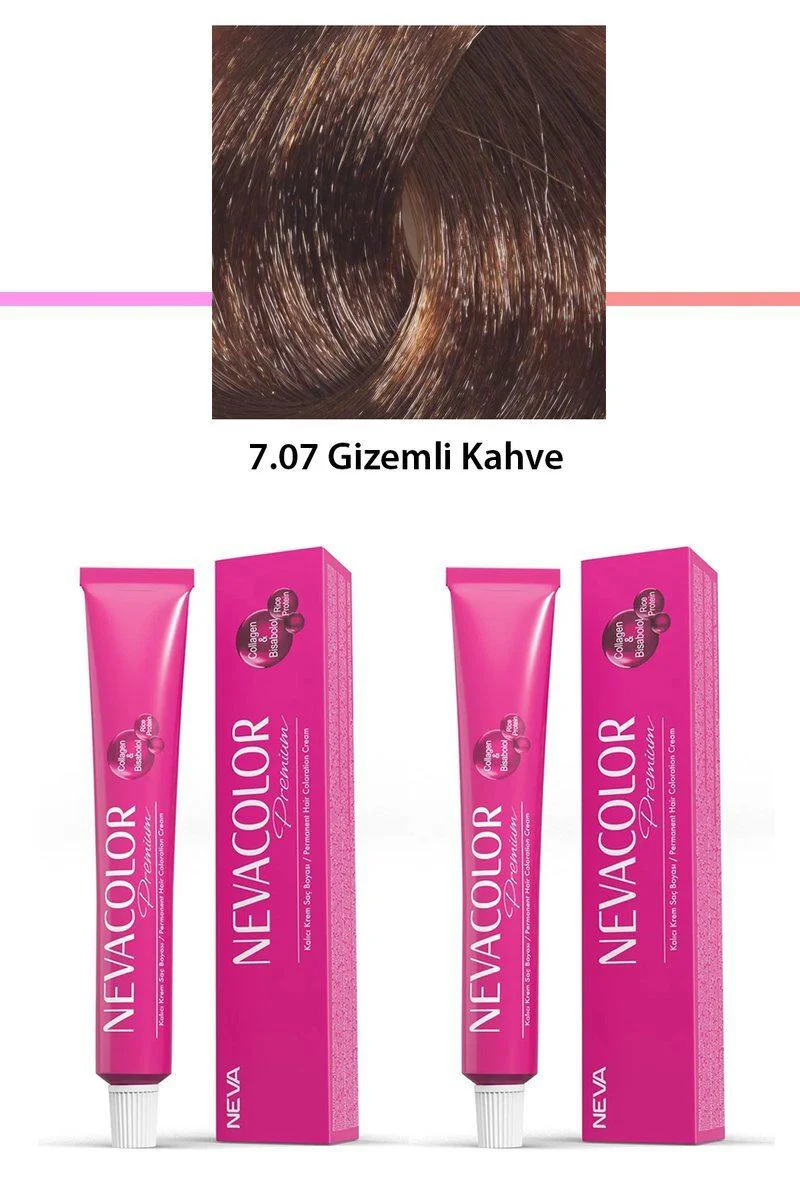2'li Set Premium 7.07 Gizemli Kahve Kalıcı Krem Saç Boyası - Saçını Boya, Besle ve Koru! Fiyatı, Yorumları ve Özellikleri