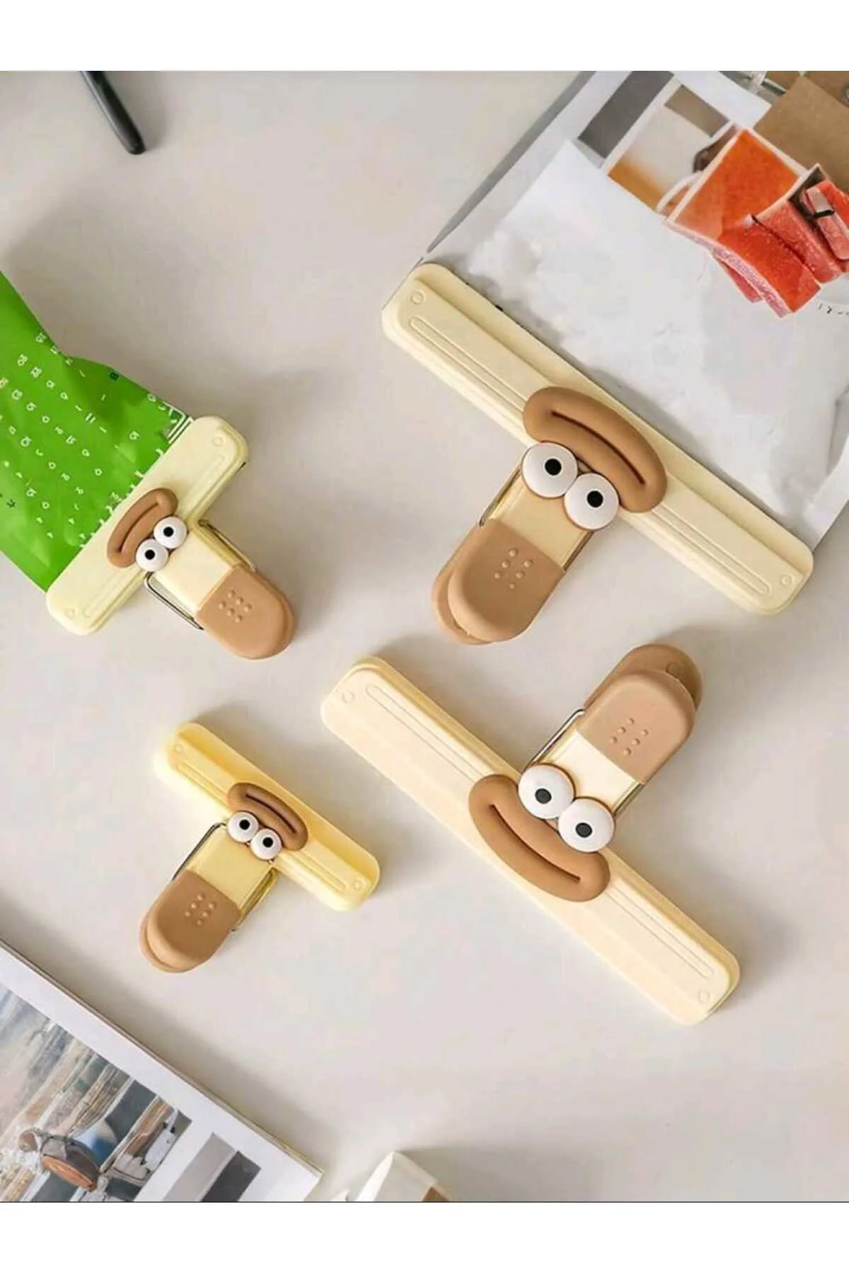 2'li Sevimli Karakter Paket Klipsi