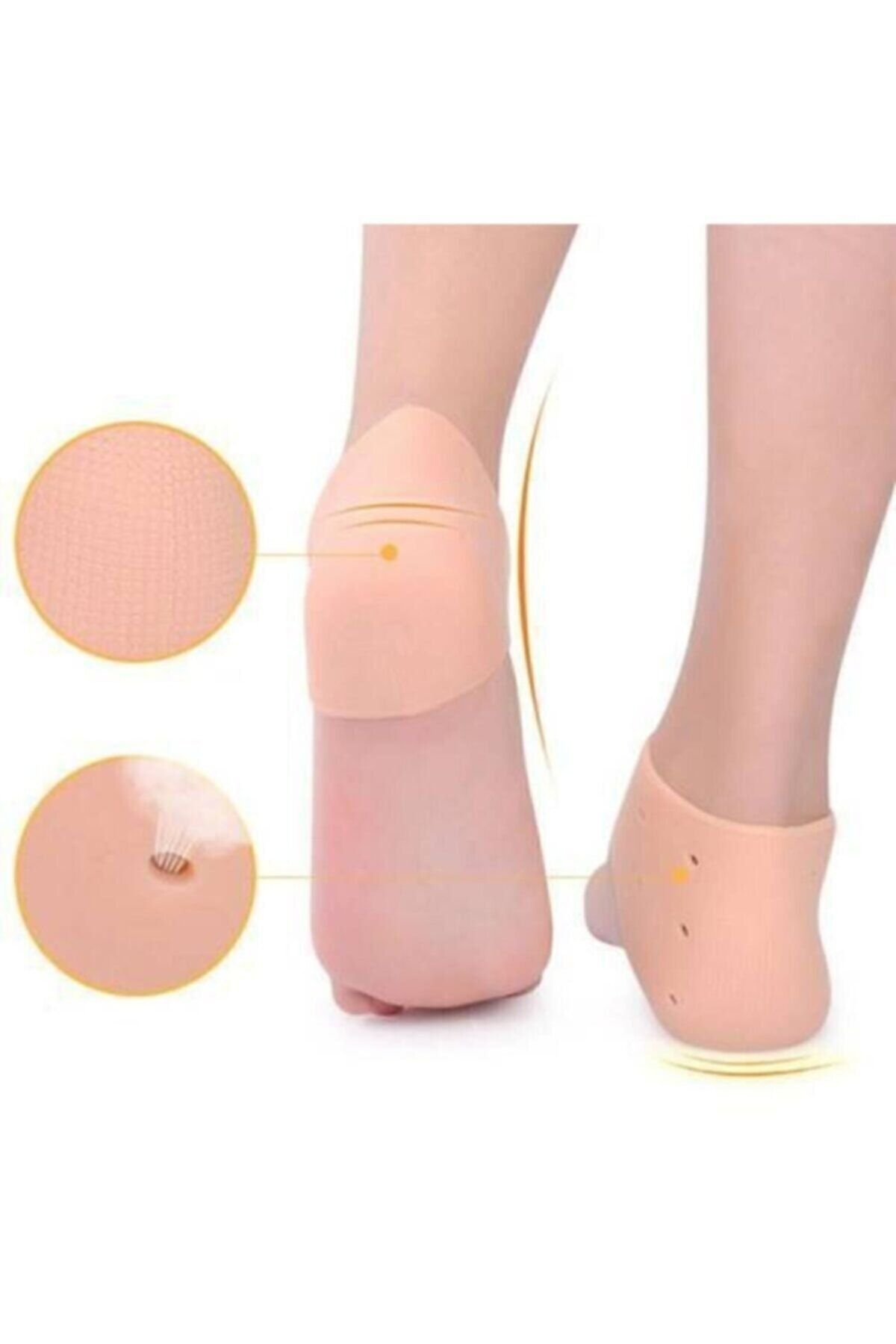 Vi Caro 2'Li Silikon Topuk Koruyucu Topuk Dikeni Topukluk Topuk Gömleği