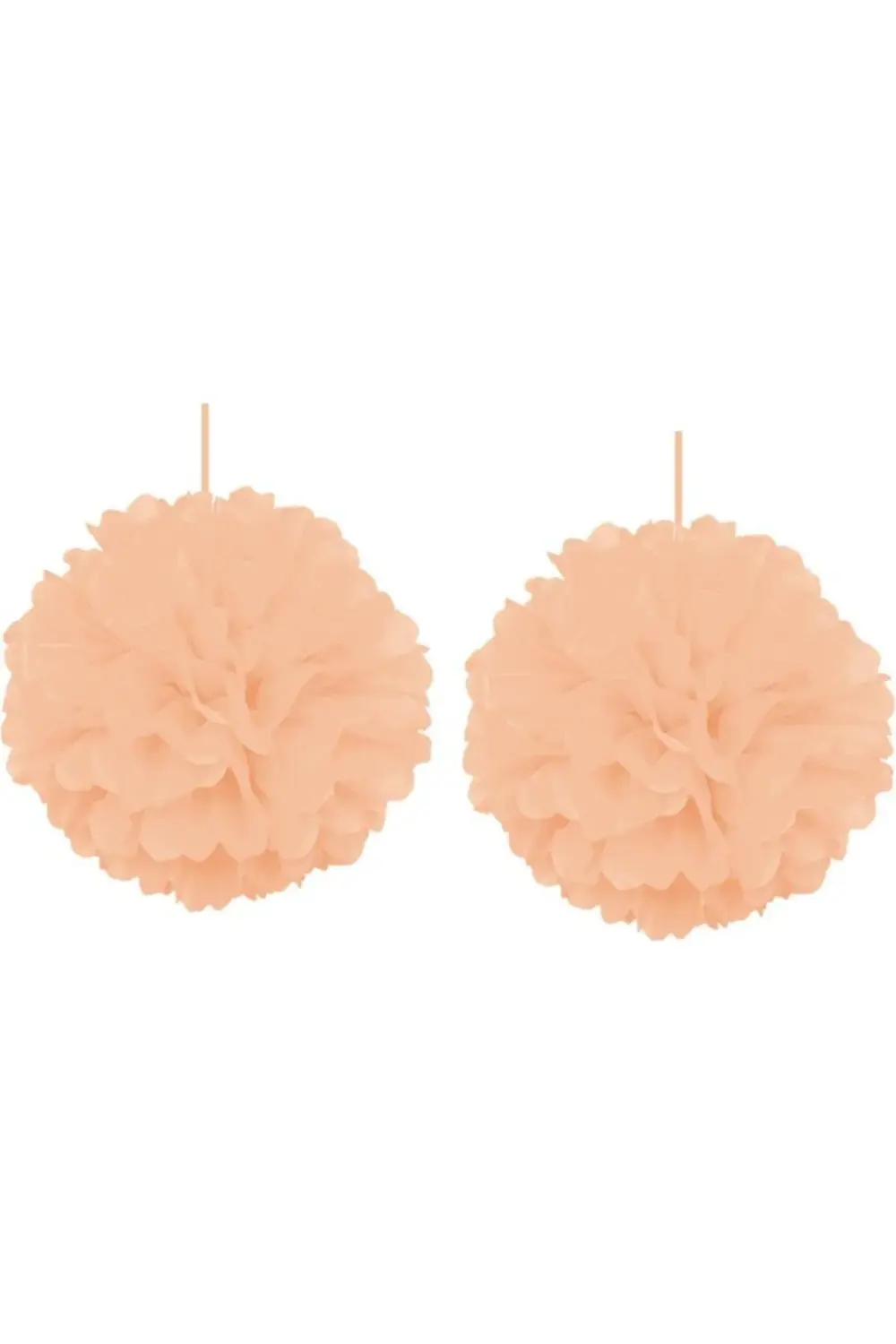 2'li Somon Pompom Dekor Süs 30cm