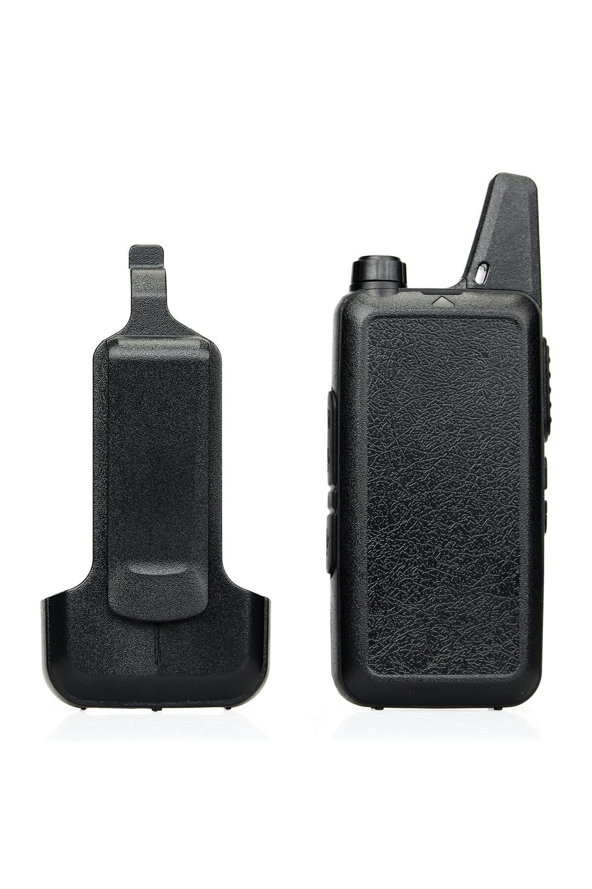 2'li Telsiz Lisans Gerektirmez Mini Uzun Menzilli Pmr Iki Yönlü T