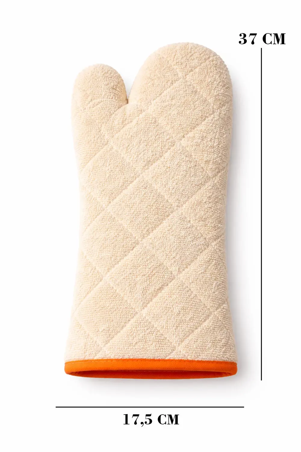 2'li Termo Fırın Eldiveni – Isıya Dayanıklı Uzun Mutfak Eldiveni