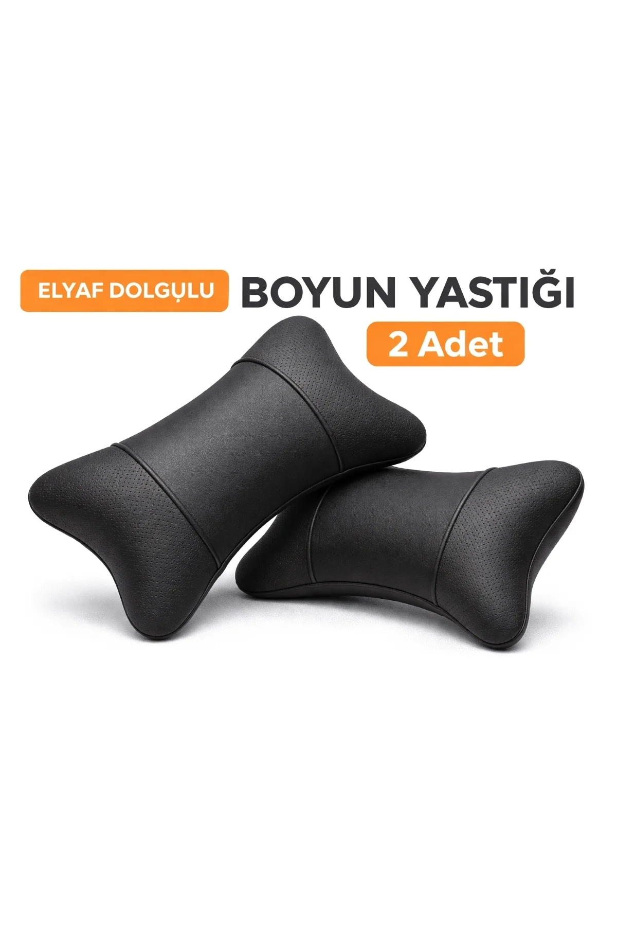 2li (ultra Lüx) Oto Boyun Yastığı Özel Noktalı Siyah Deri 2li (ultra Lüx) Oto Boyun Yastığı Özel Noktalı Siyah Deri