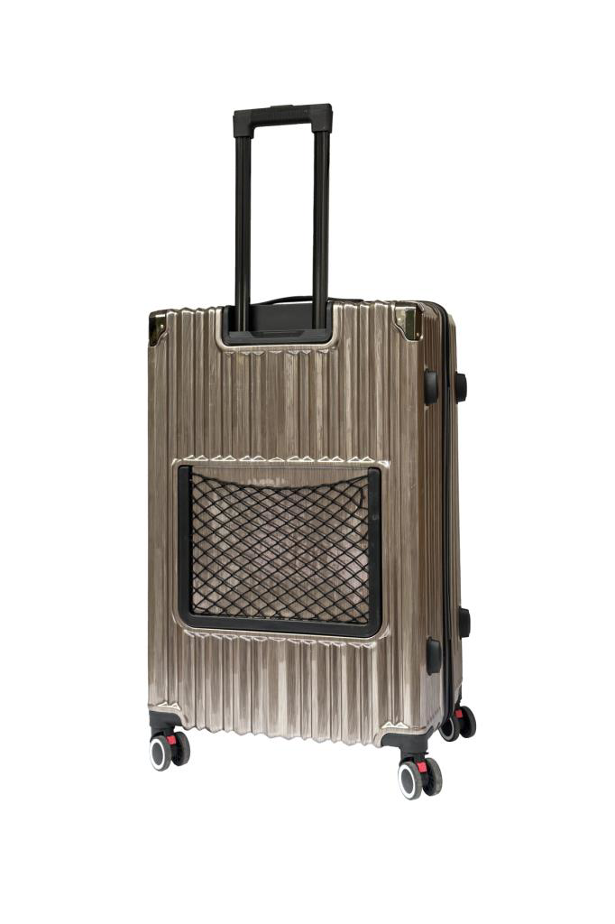 Louisiana Polo 2'Li Valiz Seti %100 Polikarbon Büyük Boy – Kabin Boy Valiz 4X2 T