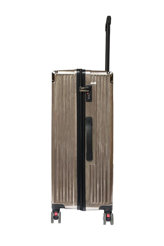 Louisiana Polo 2'Li Valiz Seti %100 Polikarbon Büyük Boy – Kabin Boy Valiz 4X2 T