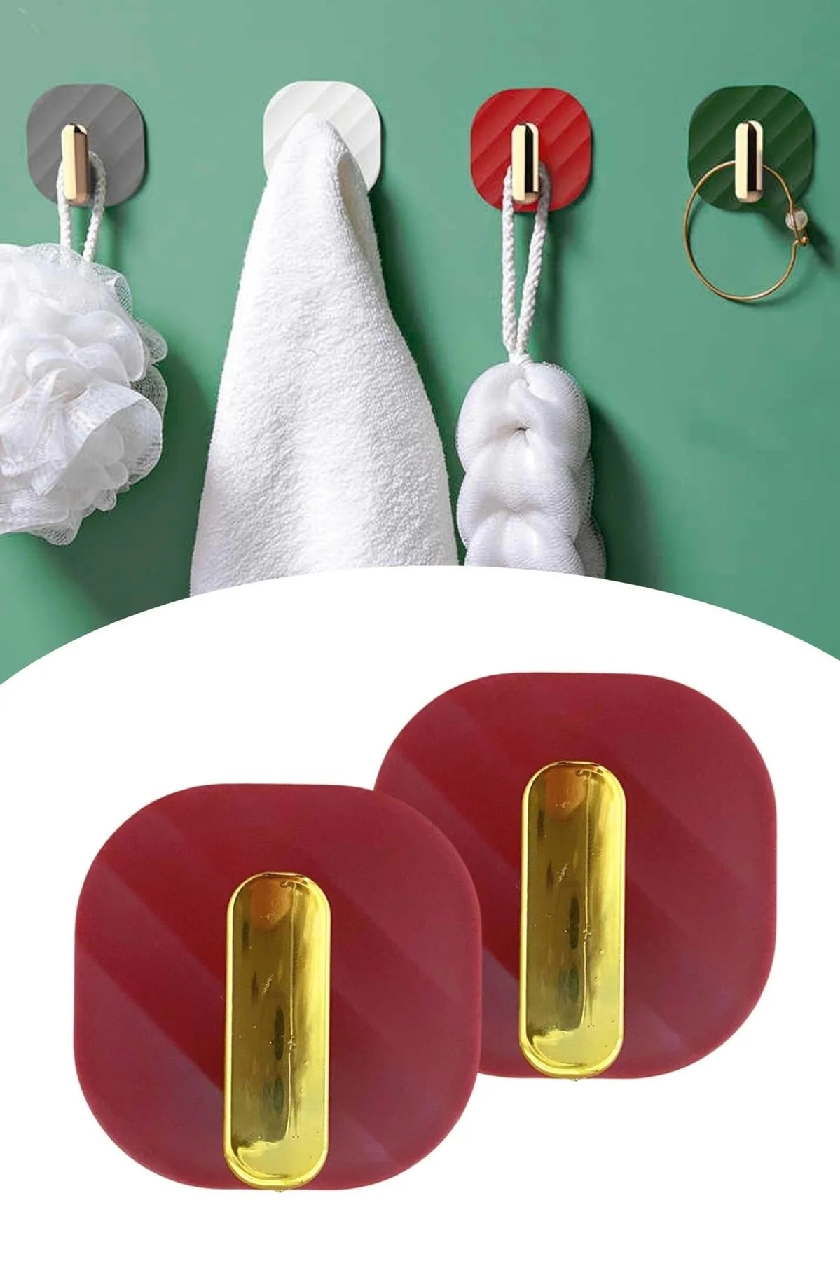 2li Yapışkanlı Retro Askılık Dolap Kapak Kulpu Kırmızı Bx40 Fiyatı, Yorumları ve Özellikleri