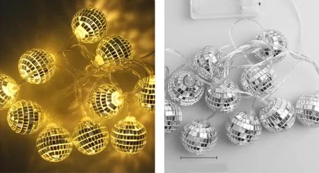 2m 10 LED Gün Işığı Disko Top – Pilli, 2 Fonksiyonlu LED Süs Lambası Fiyatı, Yorumları ve Özellikleri