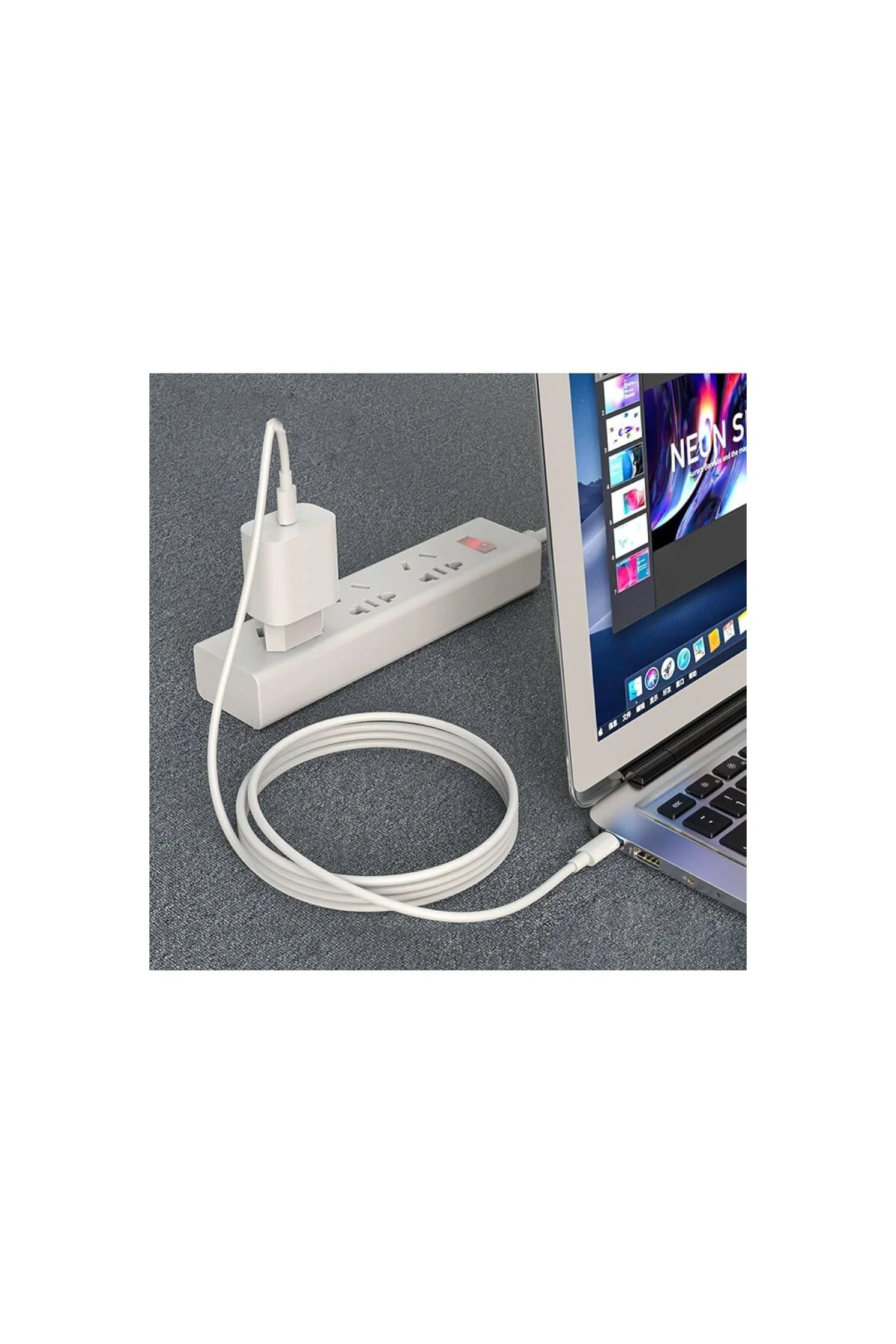 2M 100W Type-C To Type-C Pd Hızlı Şarj Data Kablosu 5A Iphone 15 Serisine Uygun Şarj K