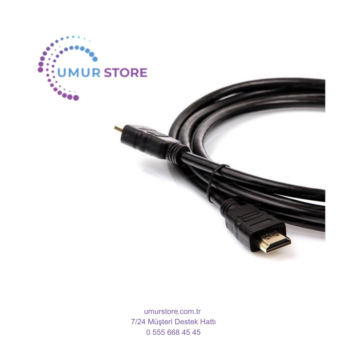 2mt 4K 3D Ağ Destekli Altın Uçlu HDMI Kablo