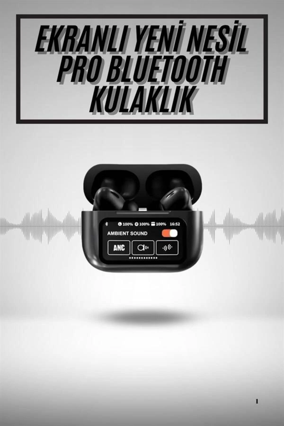 2.Nesil Pro Ekranlı Sesli Görüşme Yapabilen Kablosuz Bluetooth Ku