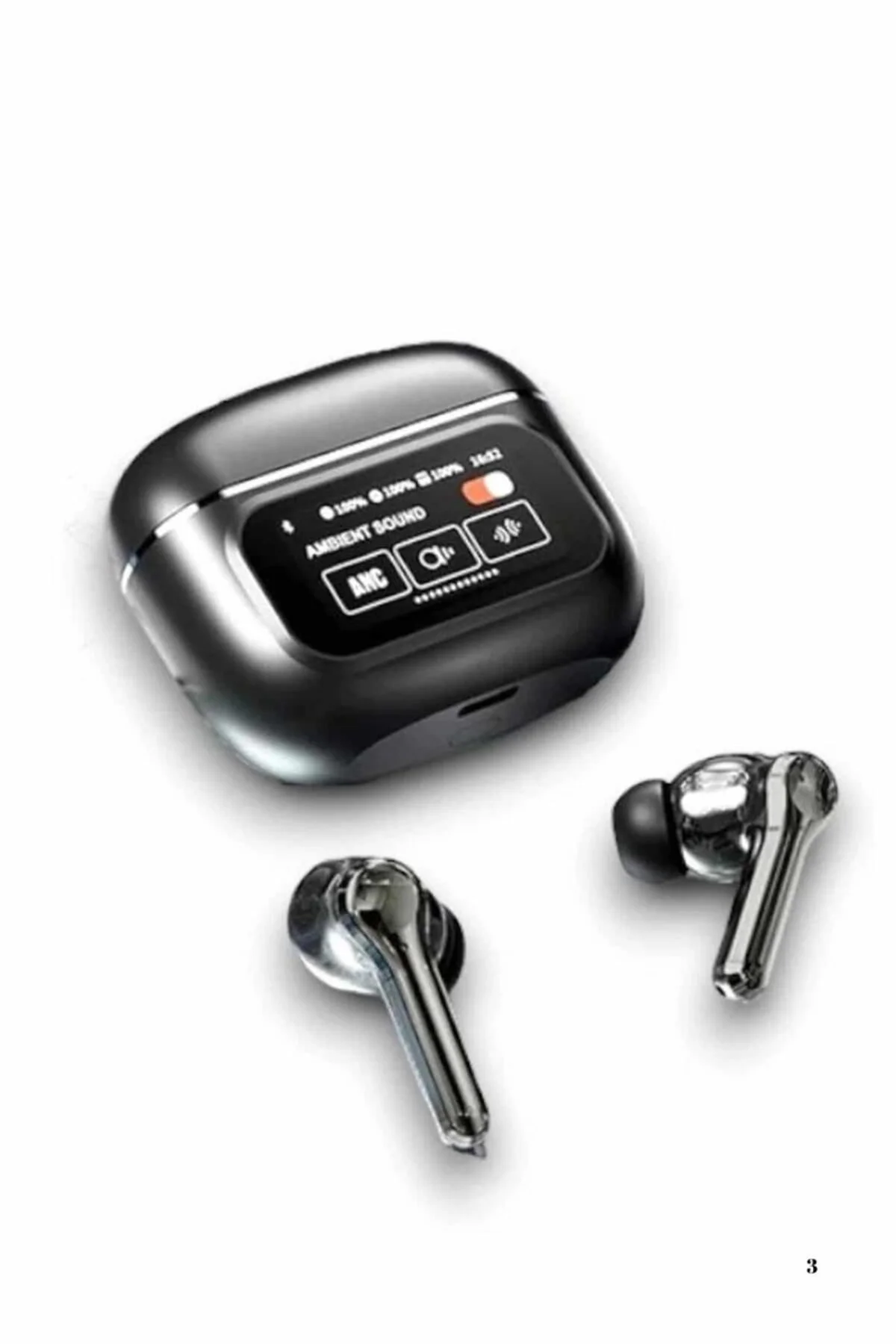 2.Nesil Pro Ekranlı Sesli Görüşme Yapabilen Kablosuz Bluetooth Kulaklık