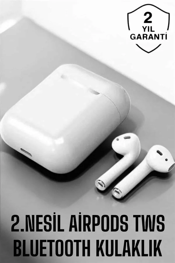 2.Nesil TWS Bluetooth Kulaklık - Yüksek Ses Kalitesi ve IPX7 Su Geçirmezlik